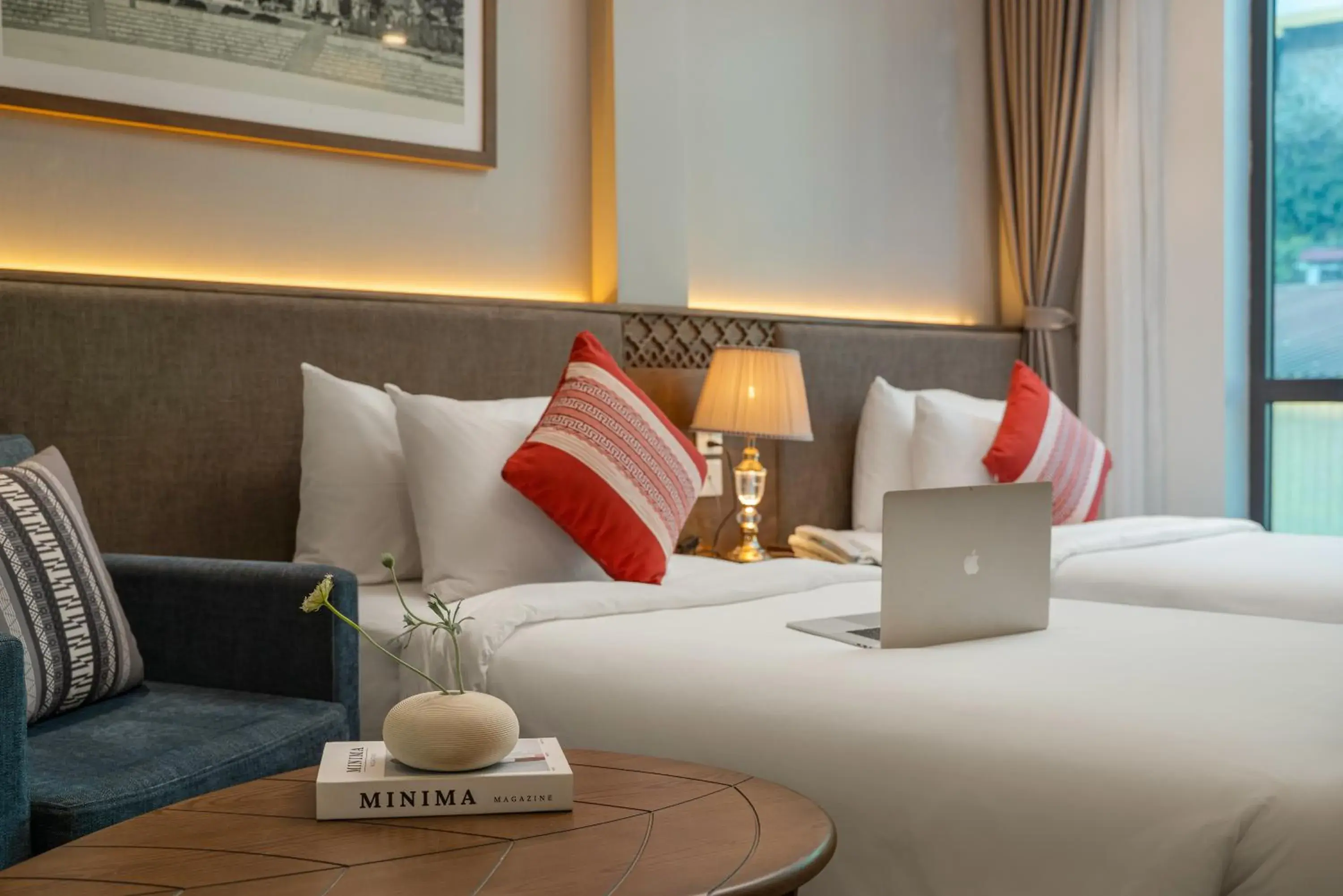 Bedroom, Bed in DeLaSol Sapa - Central Boutique Hotel Bedroom, Bed in DeLaSol Sapa - Central Boutique Hotel