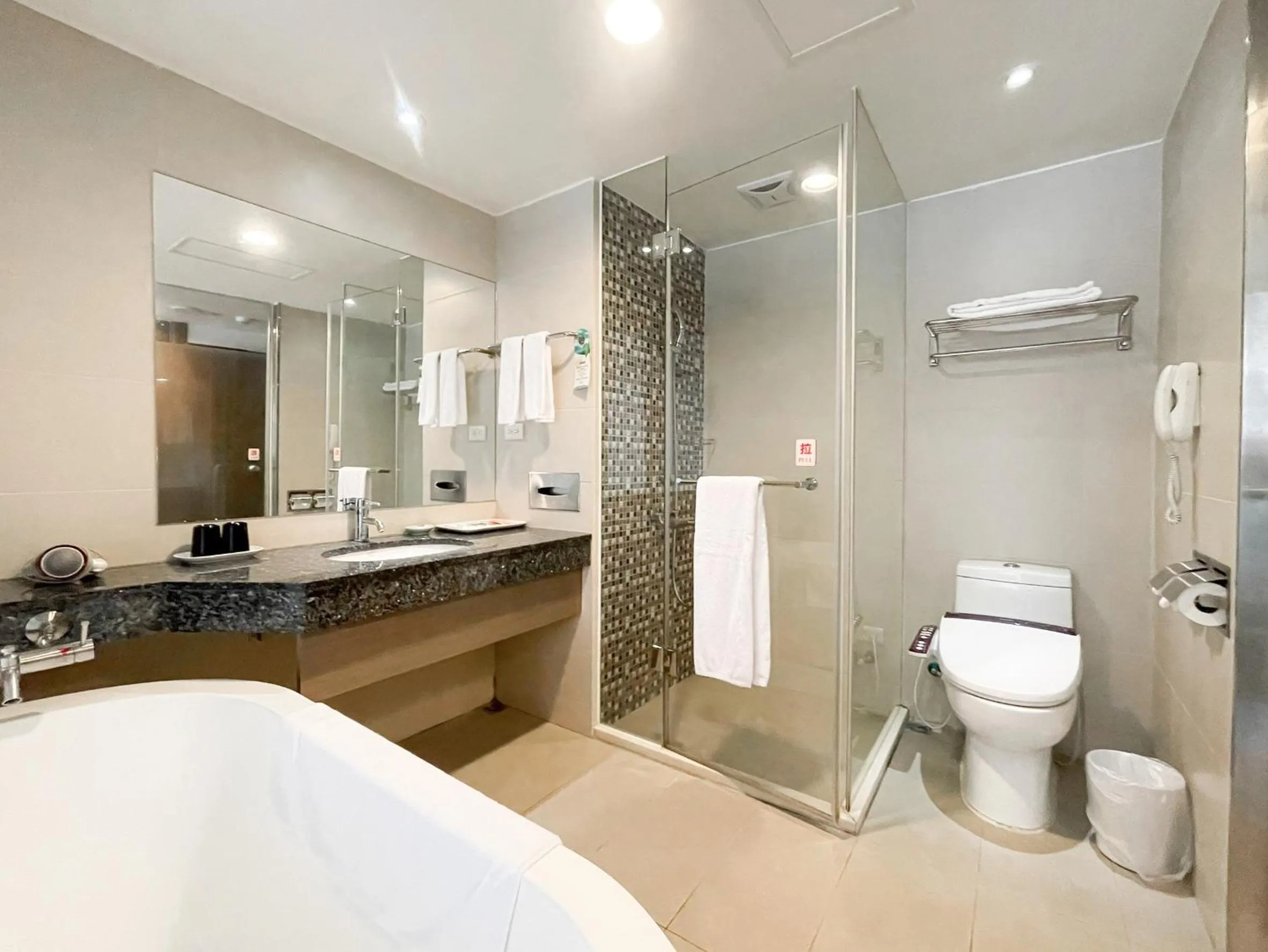 Toilet in Guide Hotel Hsinchu Zhongyang