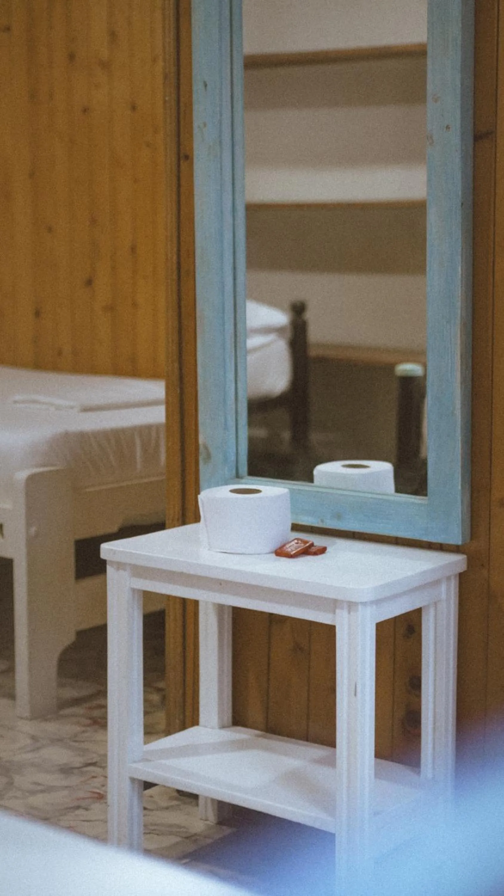Bathroom in Hostal Luna Llena Getsemaní