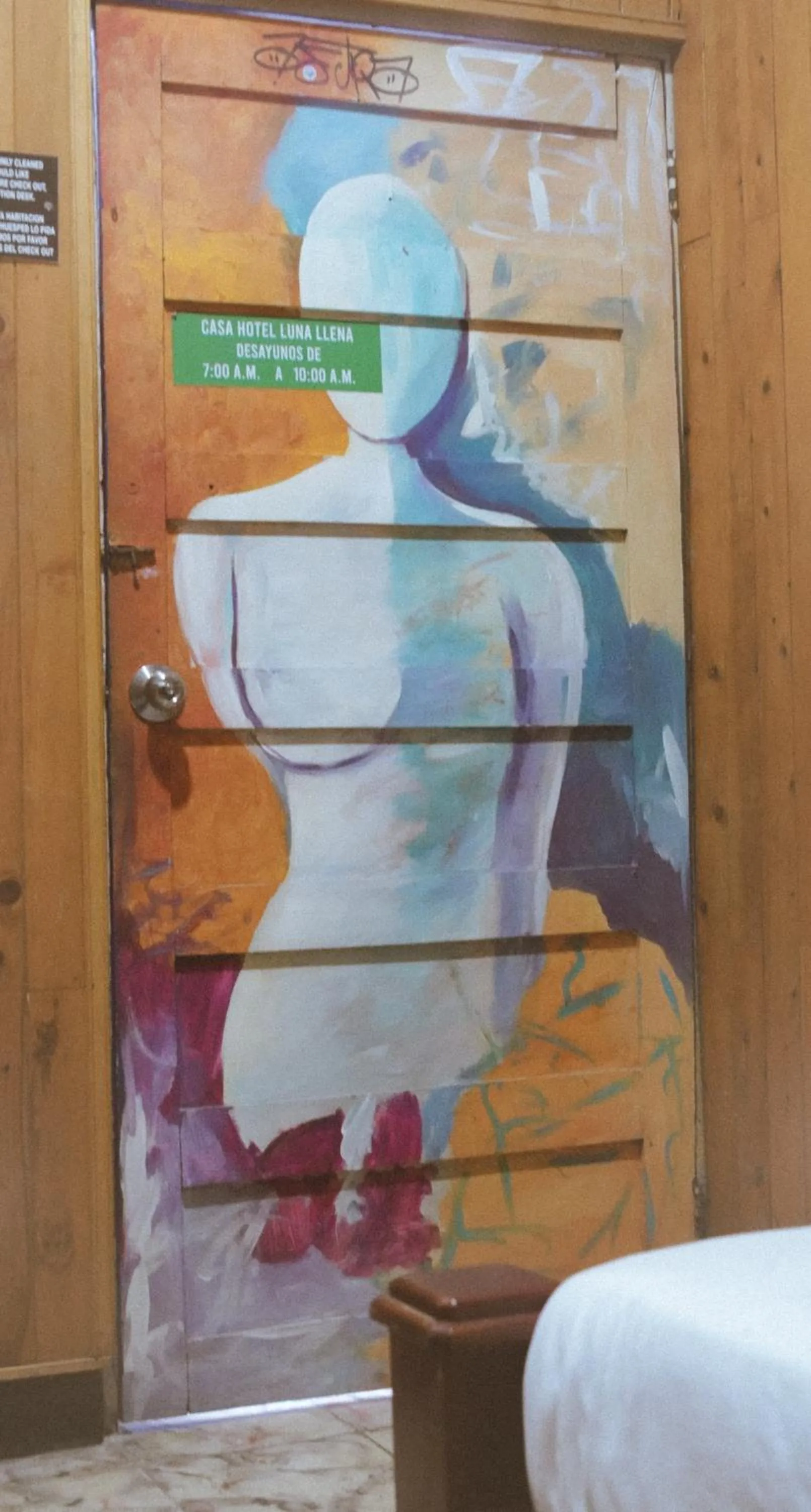 Decorative detail in Hostal Luna Llena Getsemaní