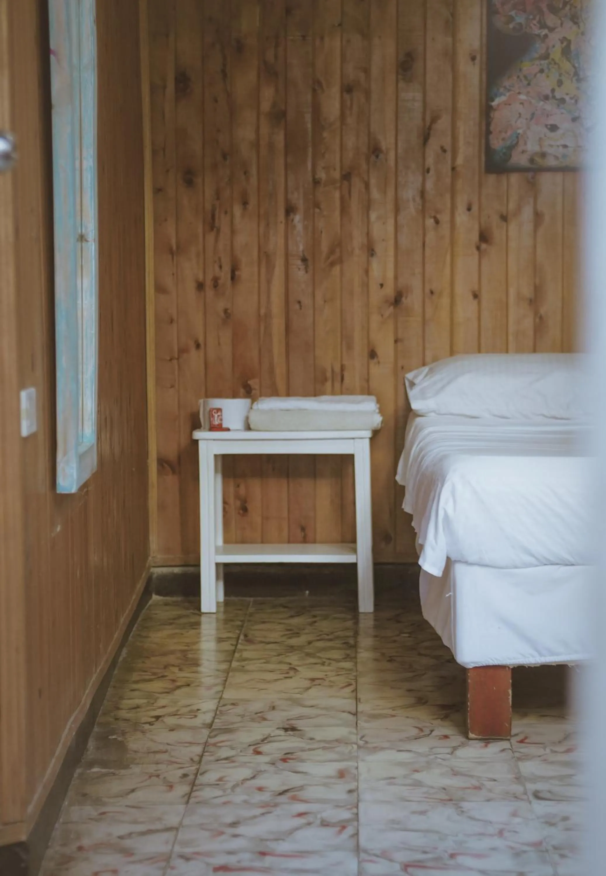 Bed in Hostal Luna Llena Getsemaní