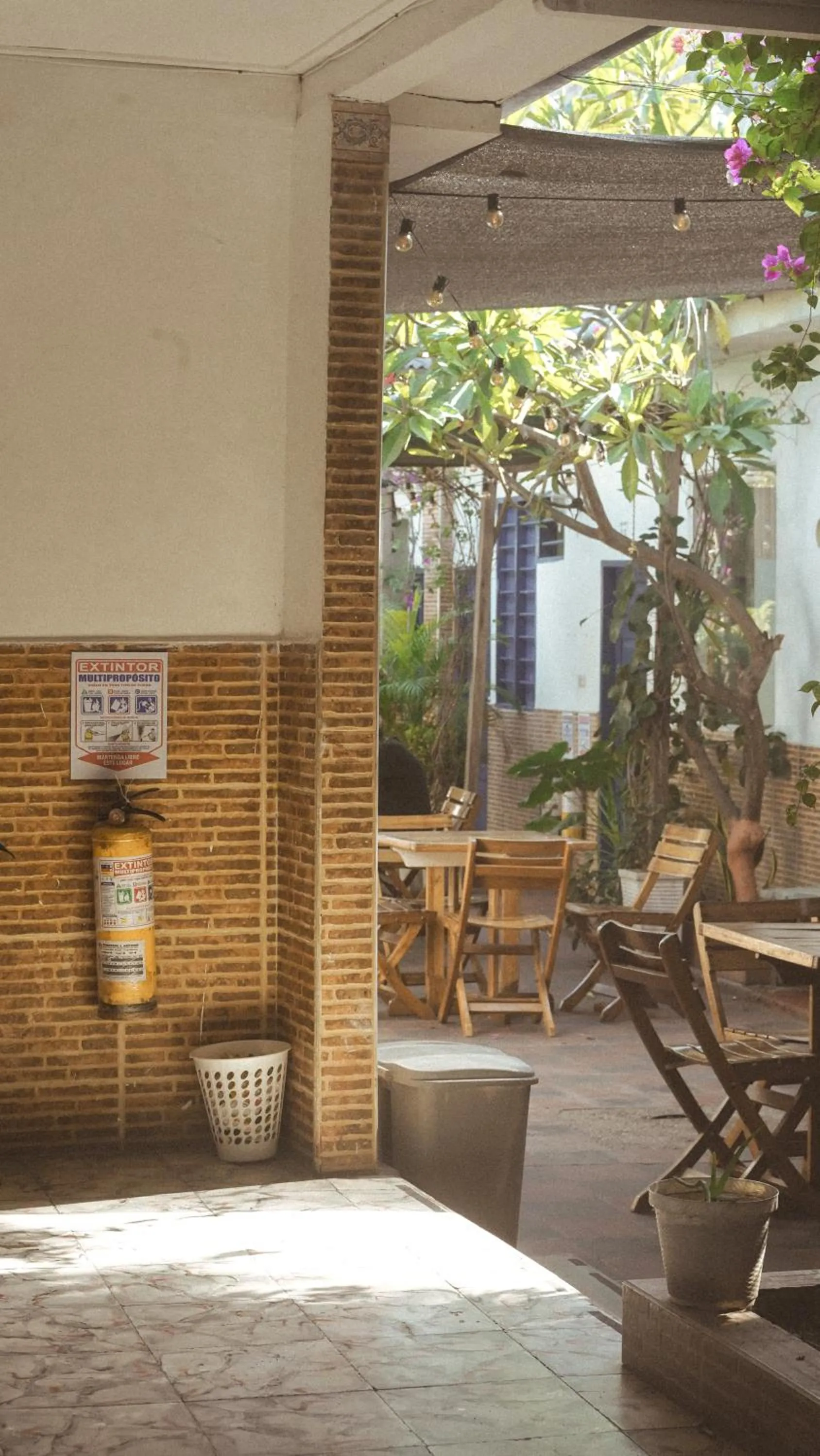 Patio in Hostal Luna Llena Getsemaní
