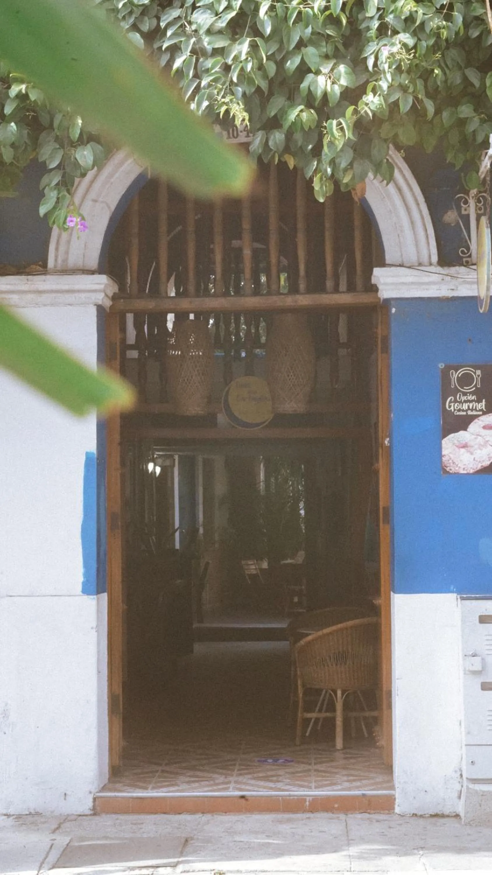 Facade/entrance in Hostal Luna Llena Getsemaní