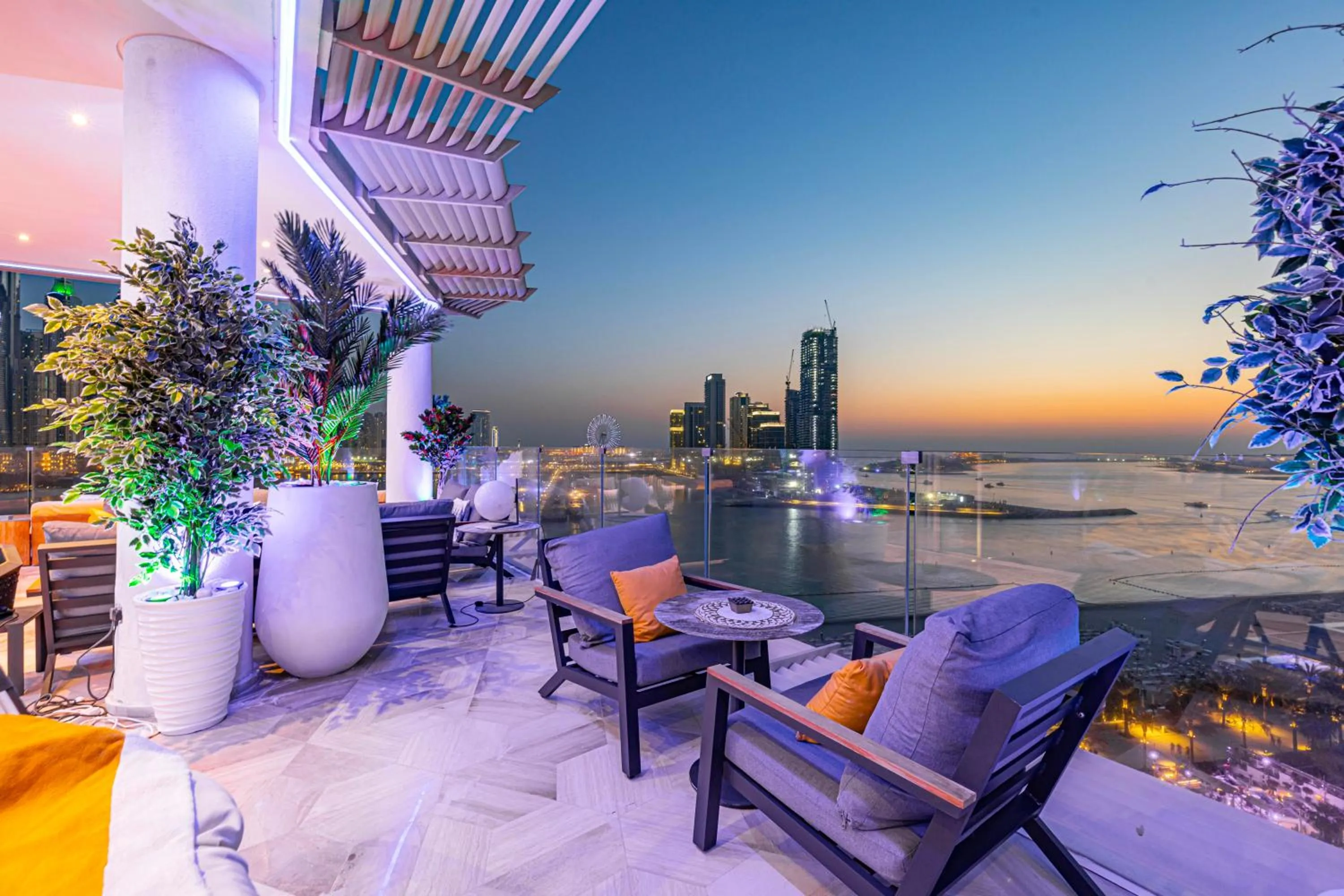 Five Palm Luxury Penthouse Full Marina View & Private Pool