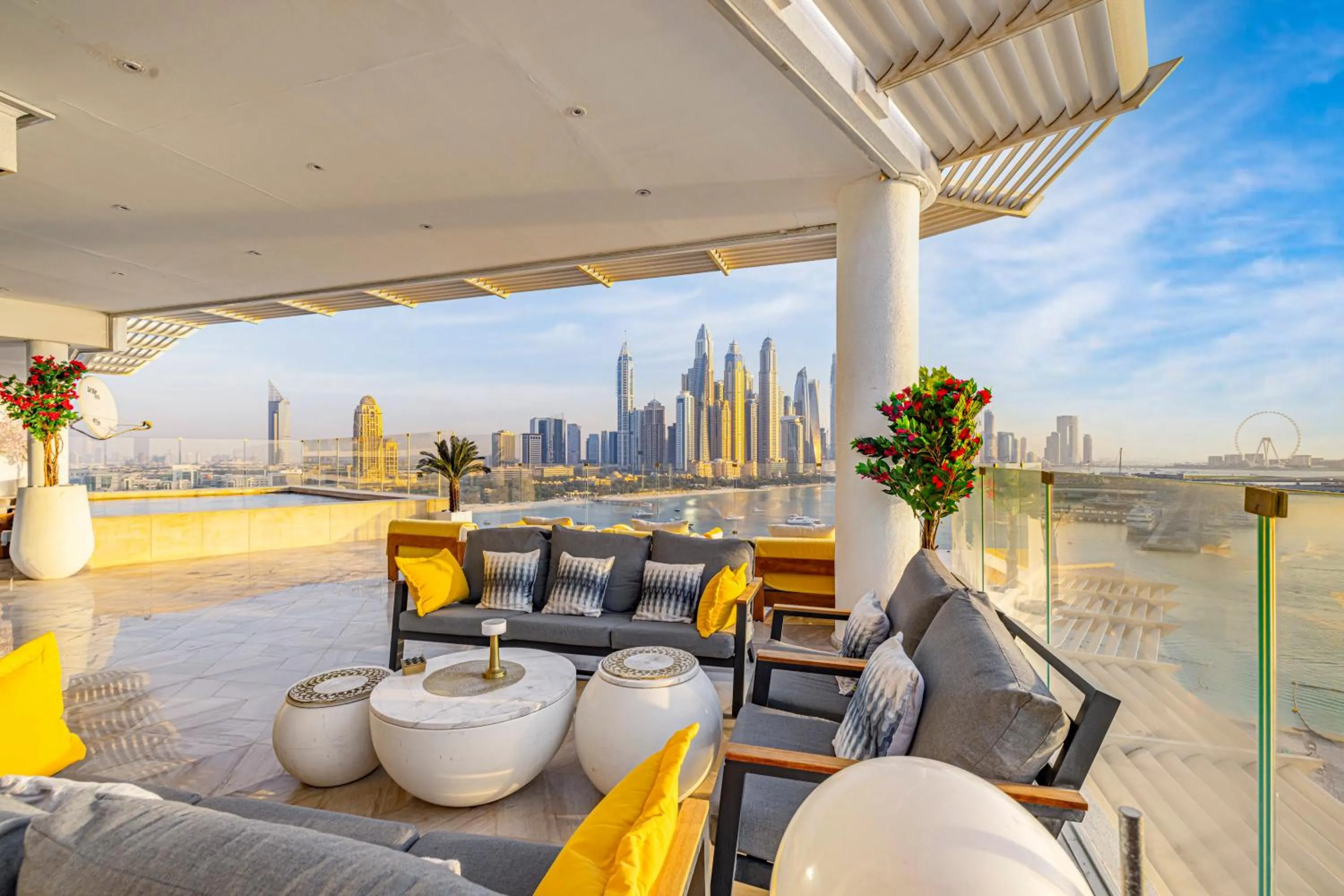 Five Palm Luxury Penthouse Full Marina View & Private Pool