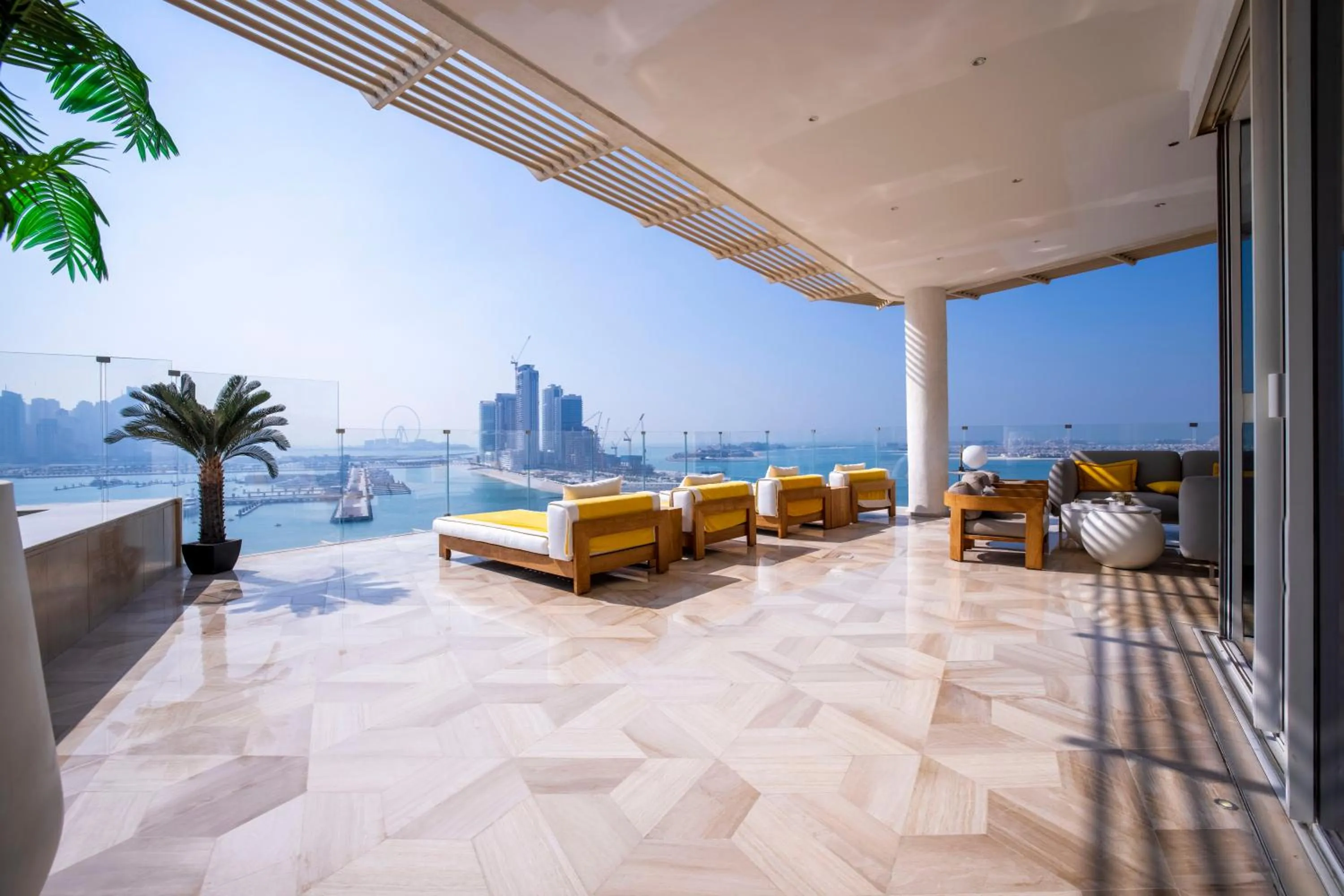 Five Palm Luxury Penthouse Full Marina View & Private Pool