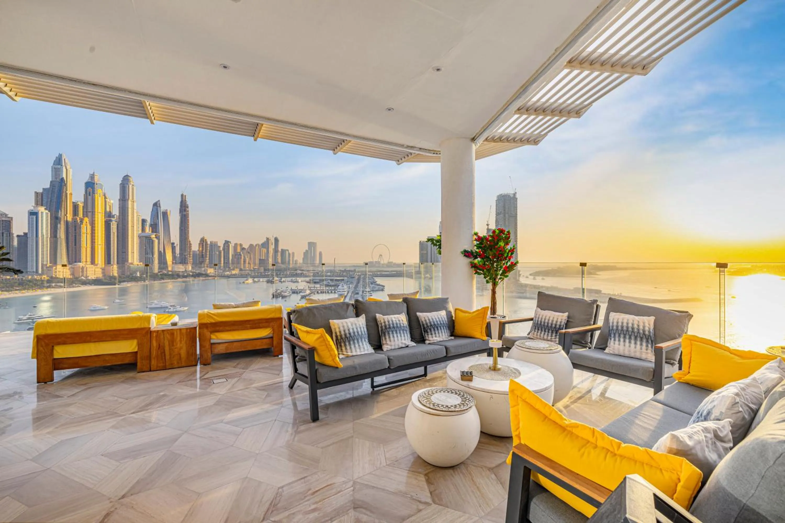 Five Palm Luxury Penthouse Full Marina View & Private Pool