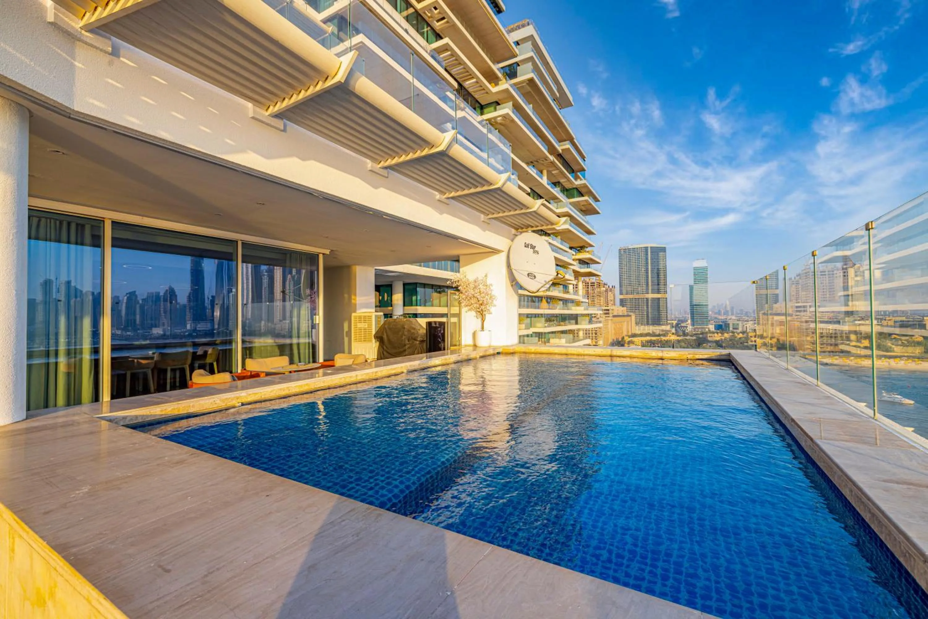 Five Palm Luxury Penthouse Full Marina View & Private Pool