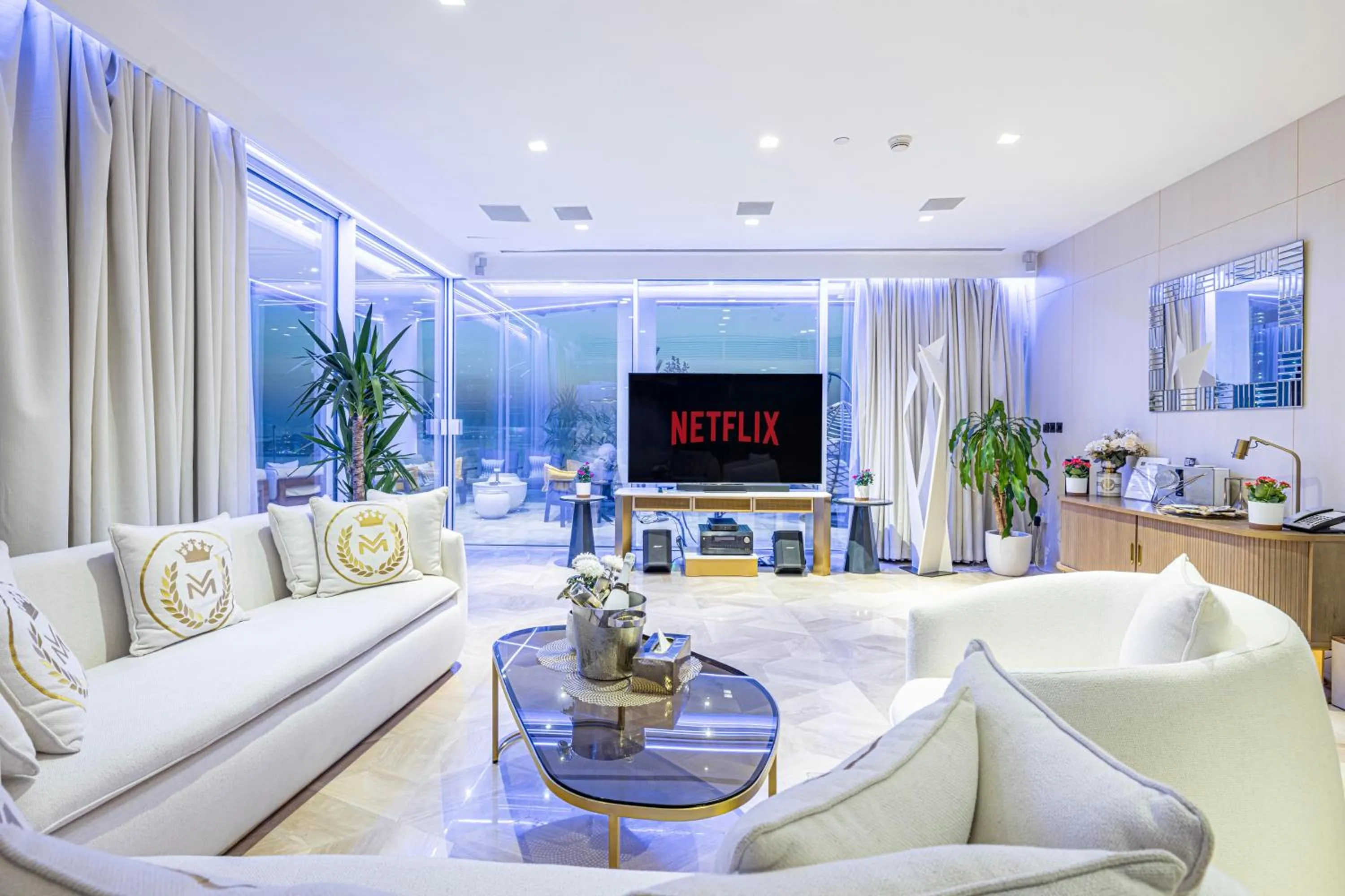 Five Palm Luxury Penthouse Full Marina View & Private Pool