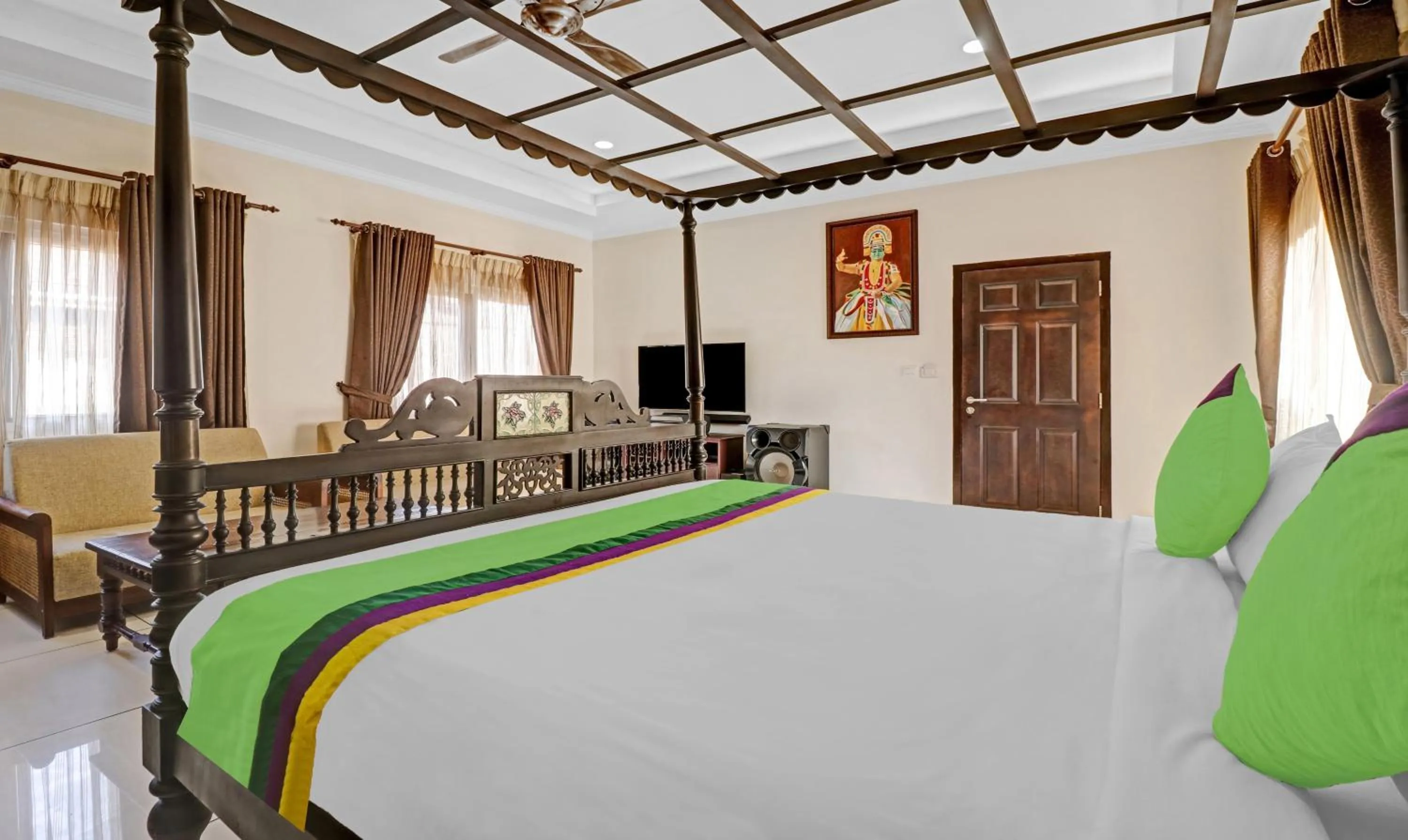 Bedroom, Bed in Treebo Anchor Inn