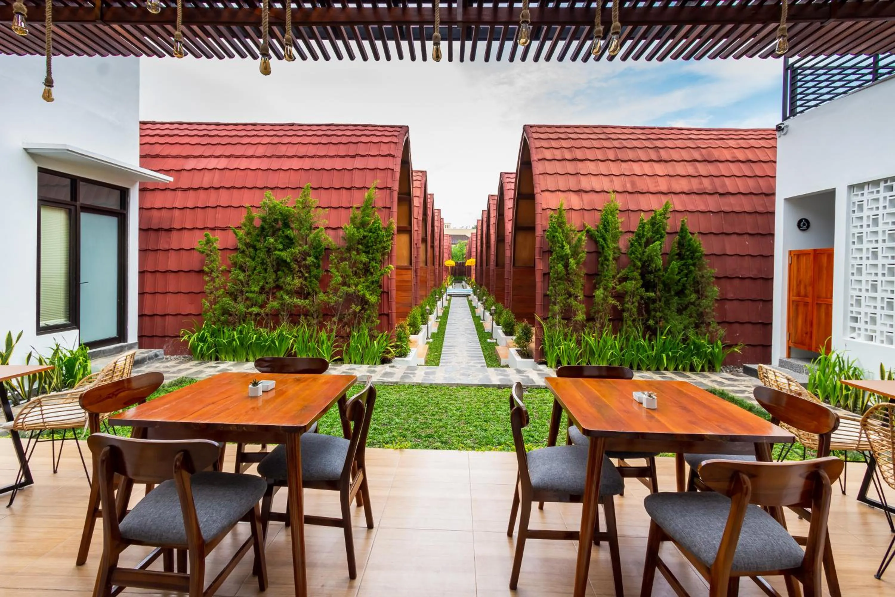 Patio in Omah Lumbung Yogyakarta