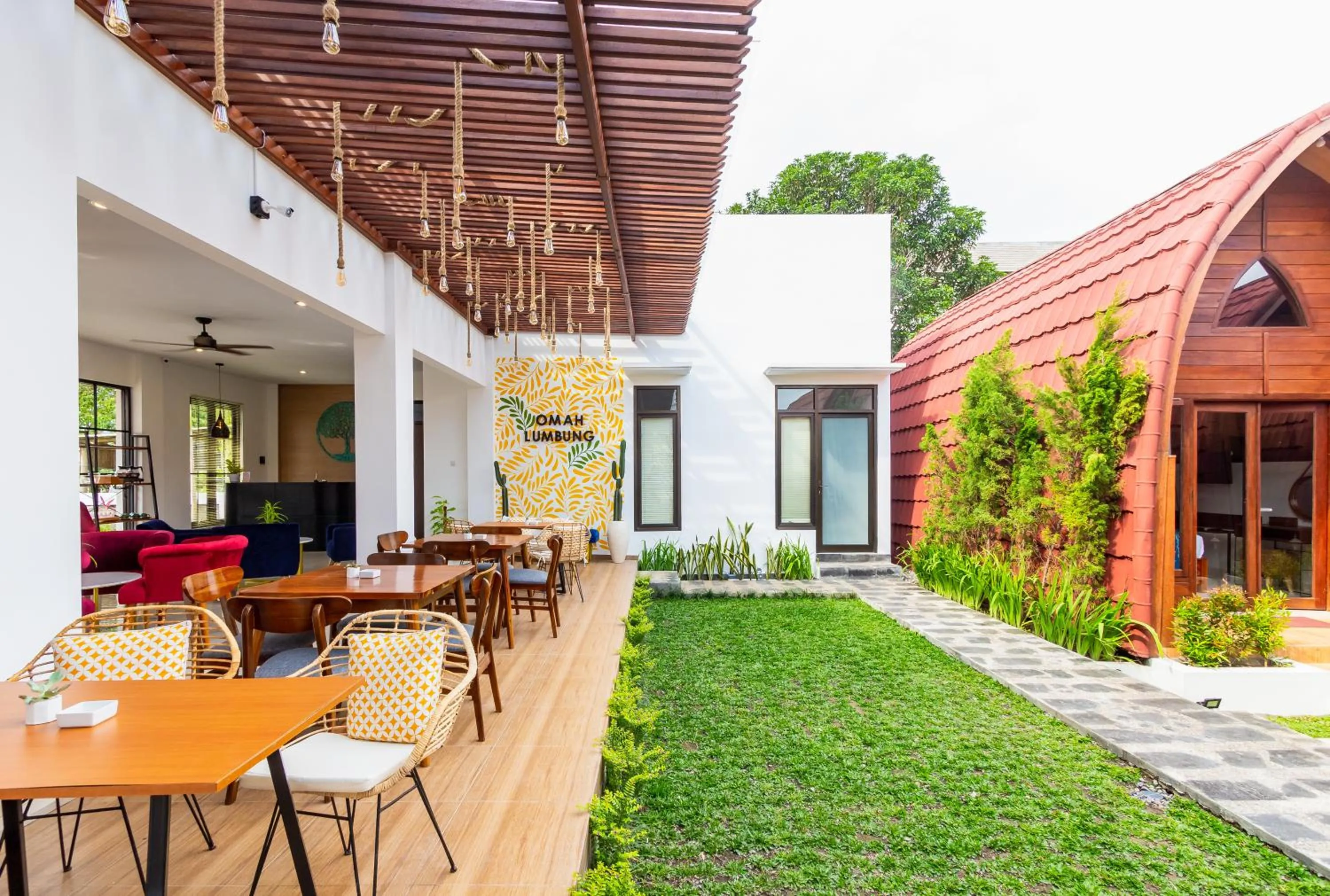 Restaurant/places to eat in Omah Lumbung Yogyakarta