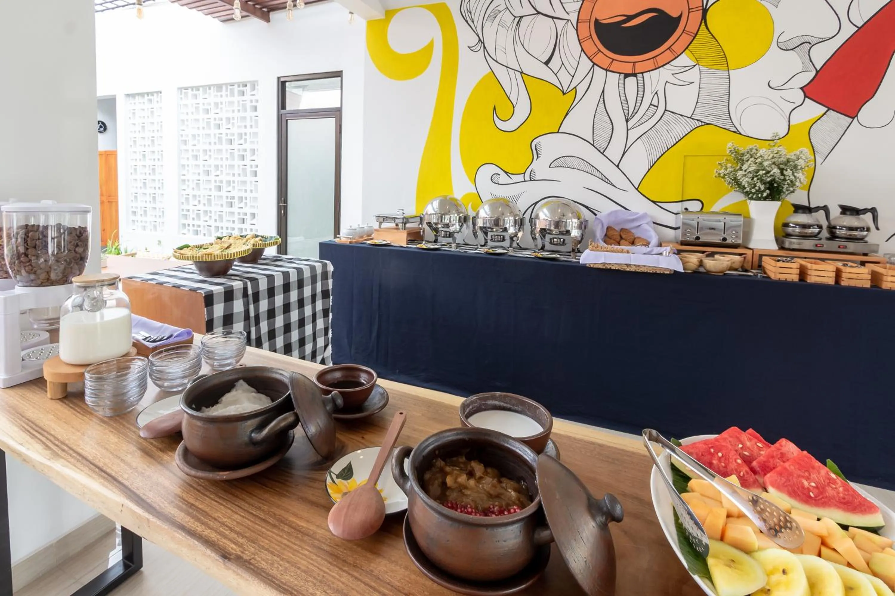 Restaurant/places to eat in Omah Lumbung Yogyakarta