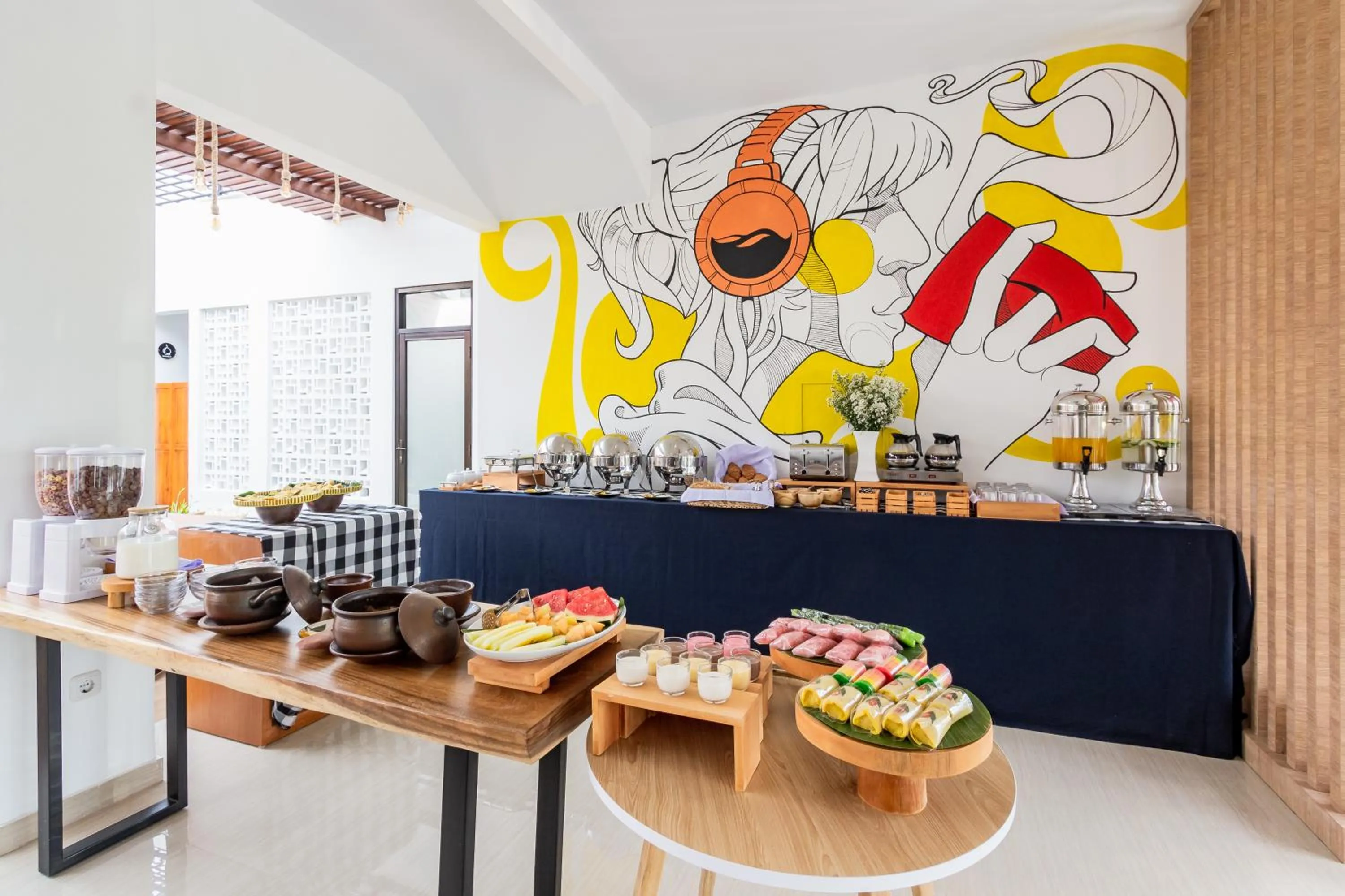 Breakfast in Omah Lumbung Yogyakarta