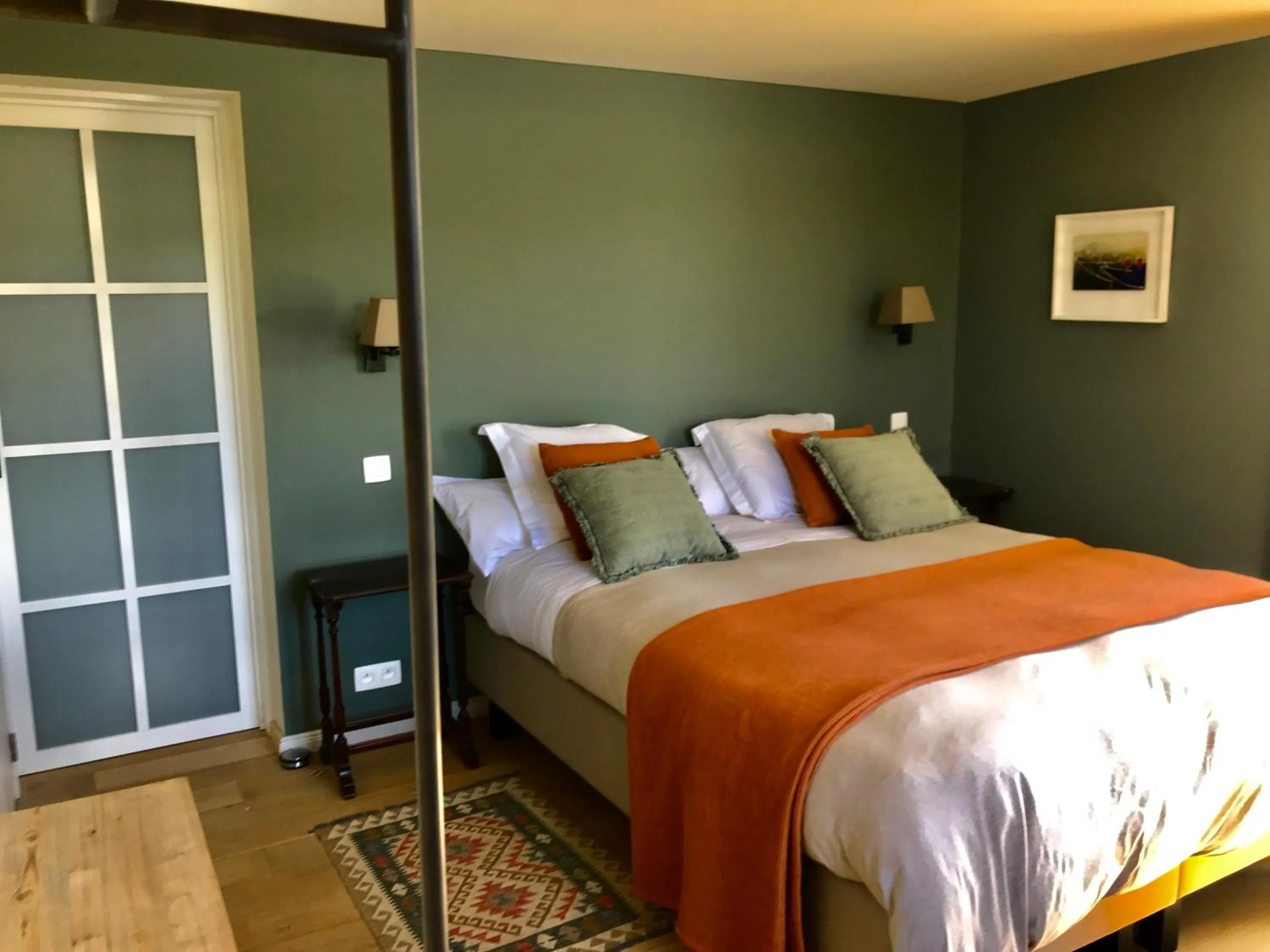 Bed in La Maison Blanche de Martué