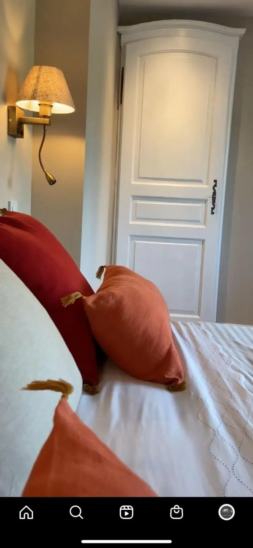 Bed in La Maison Blanche de Martué
