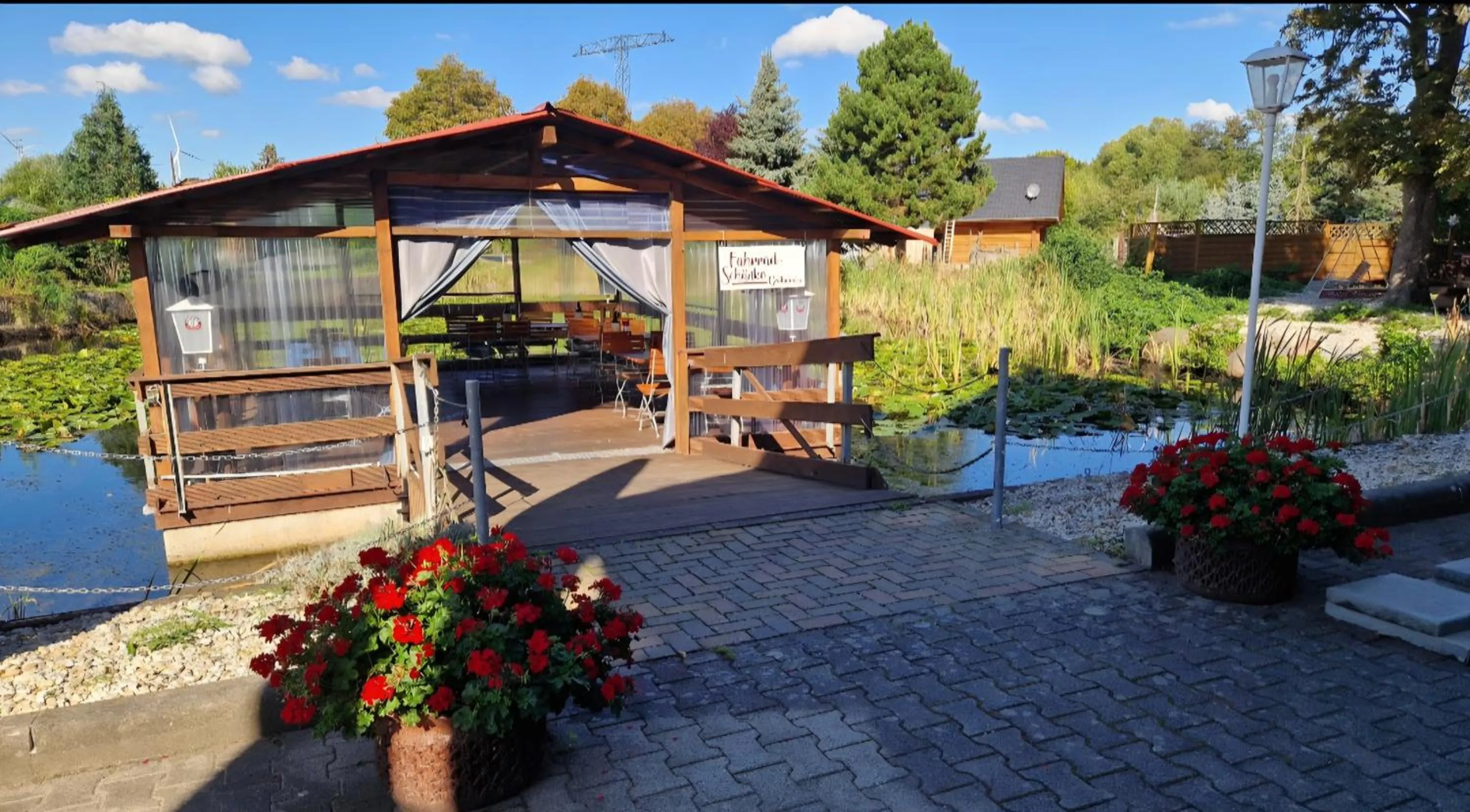 Garden view in Hotel Gröbern am See
