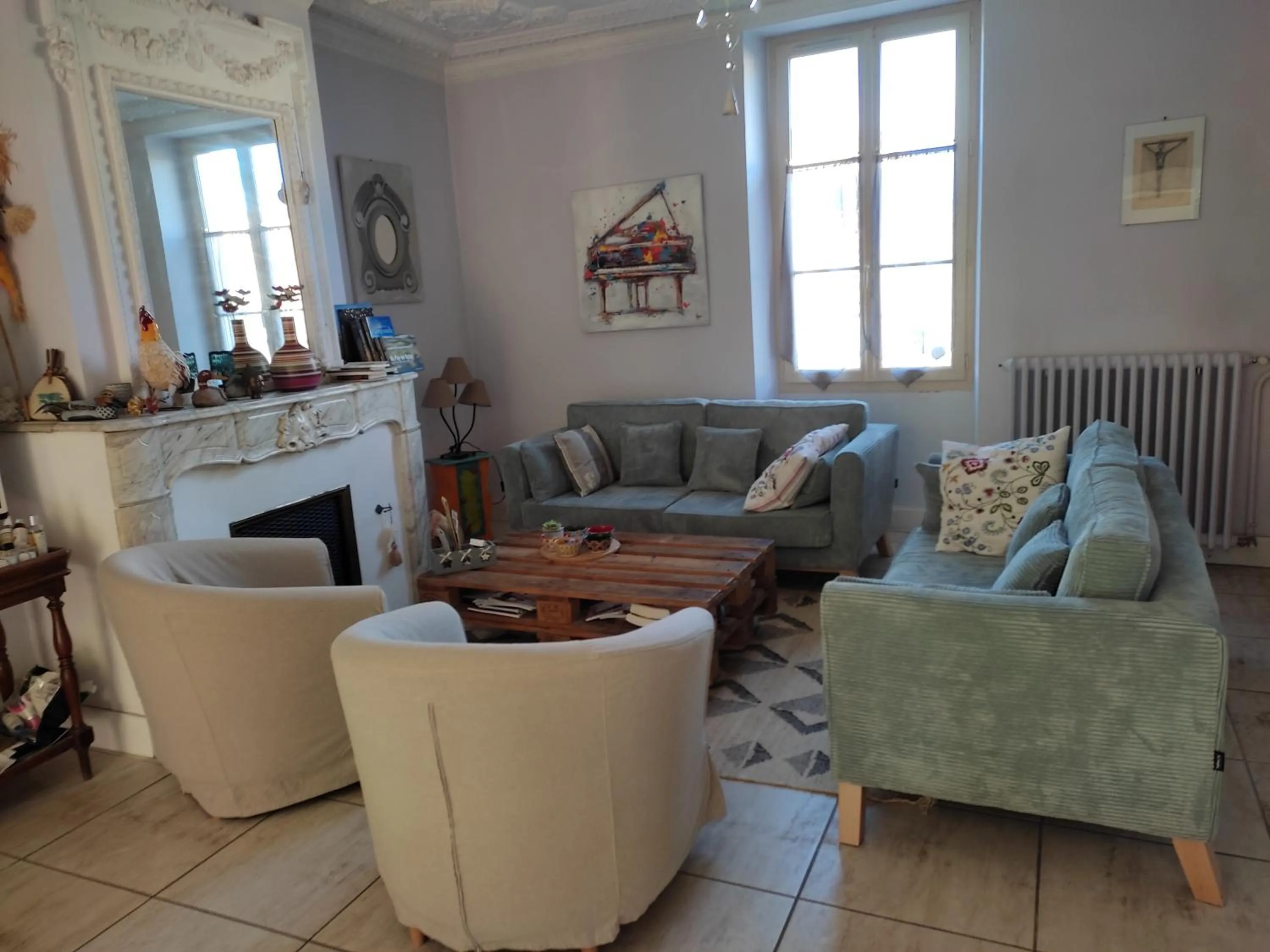 Living room in Les Angelots