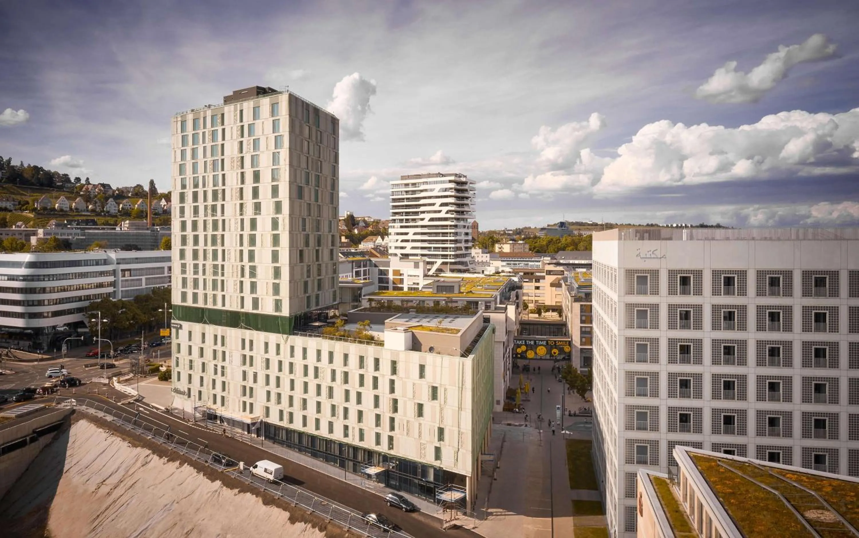 Property building in Adina Apartment Hotel Stuttgart