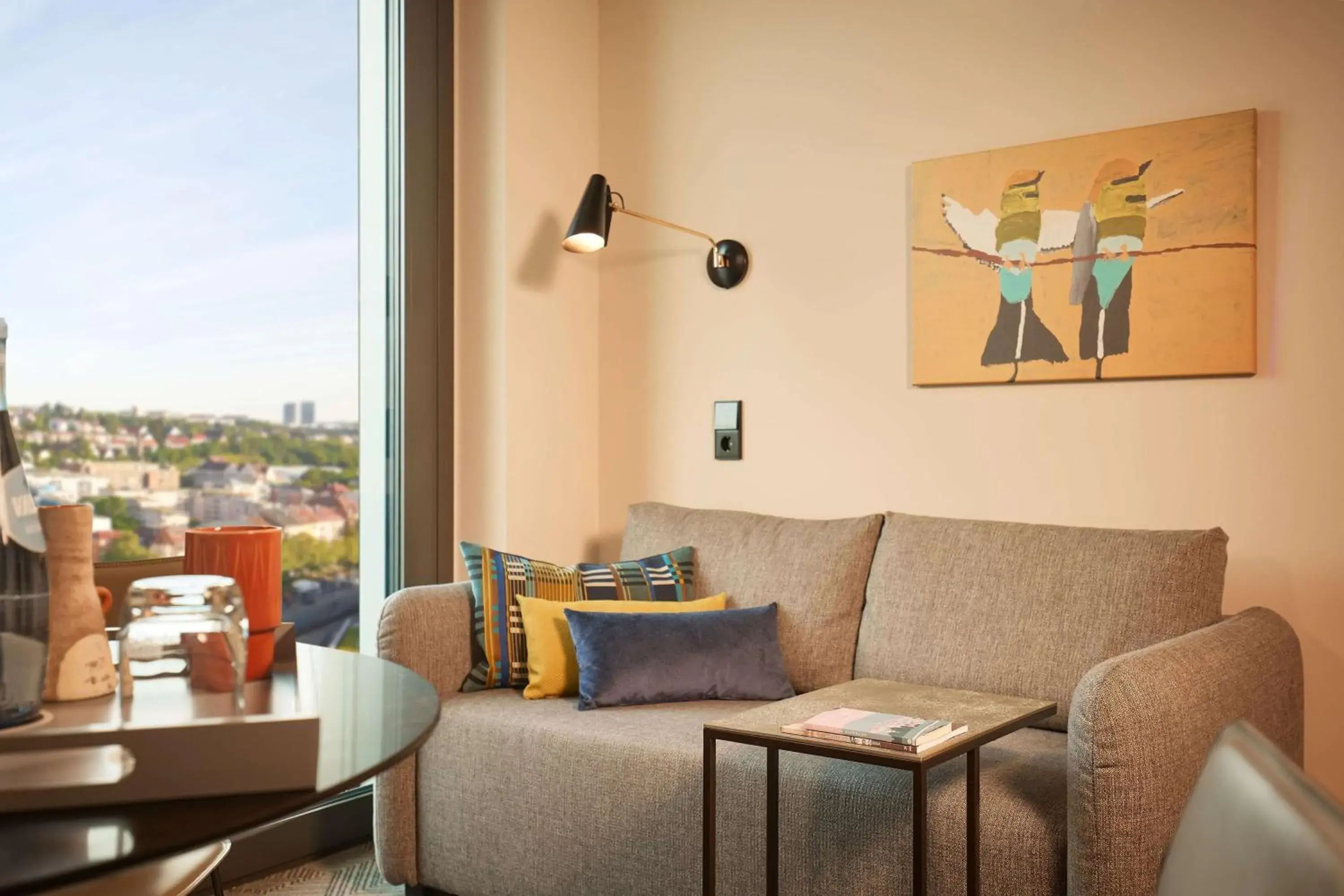 Living room in Adina Apartment Hotel Stuttgart Living room in Adina Apartment Hotel Stuttgart