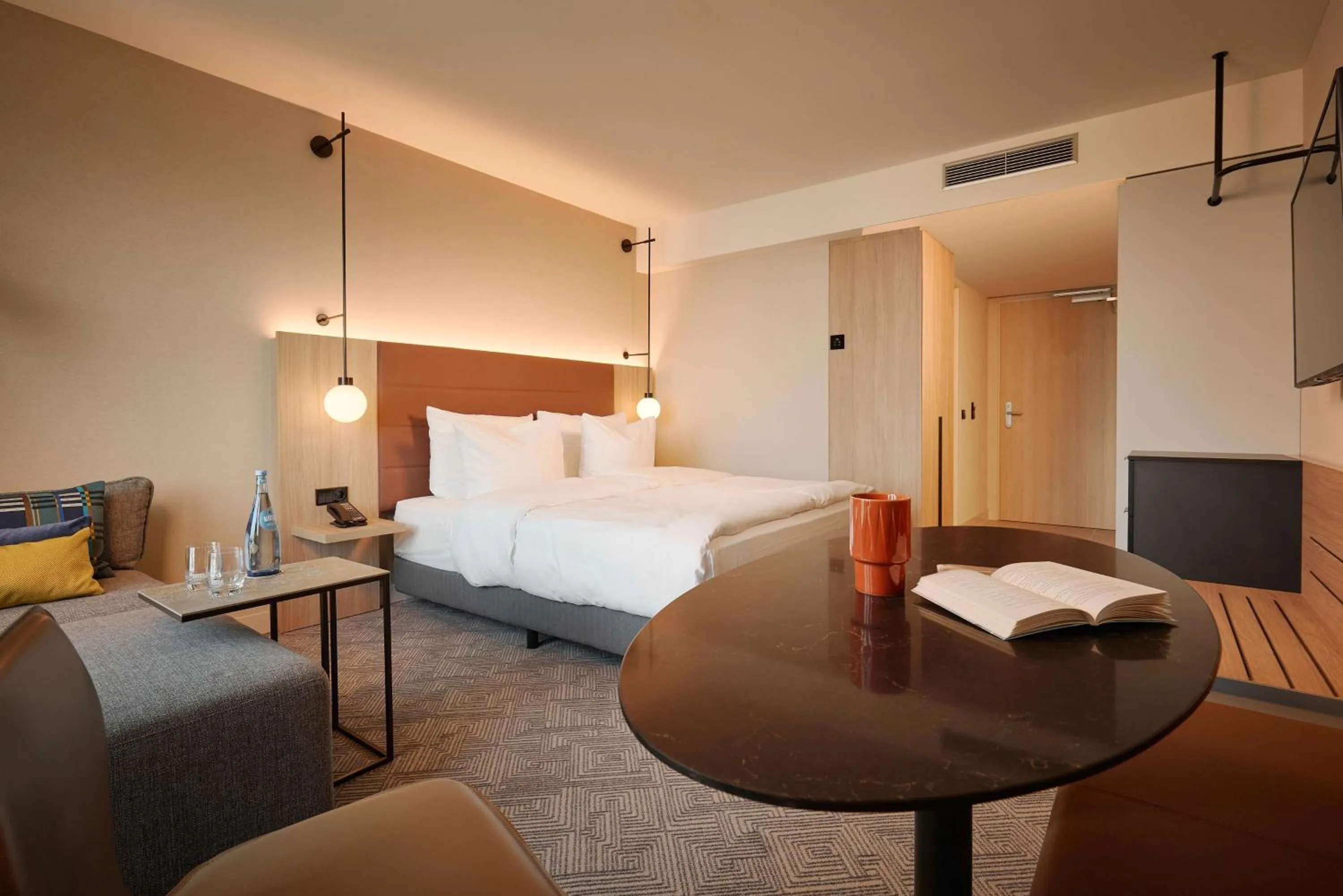 Bedroom, Bed in Adina Apartment Hotel Stuttgart