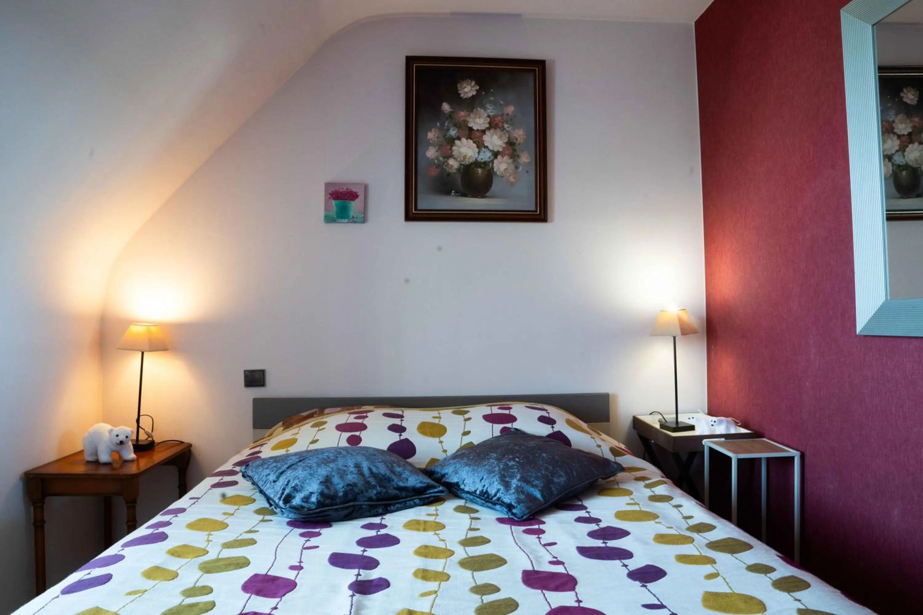 Bed in Chez Jocelyne Lhermite
