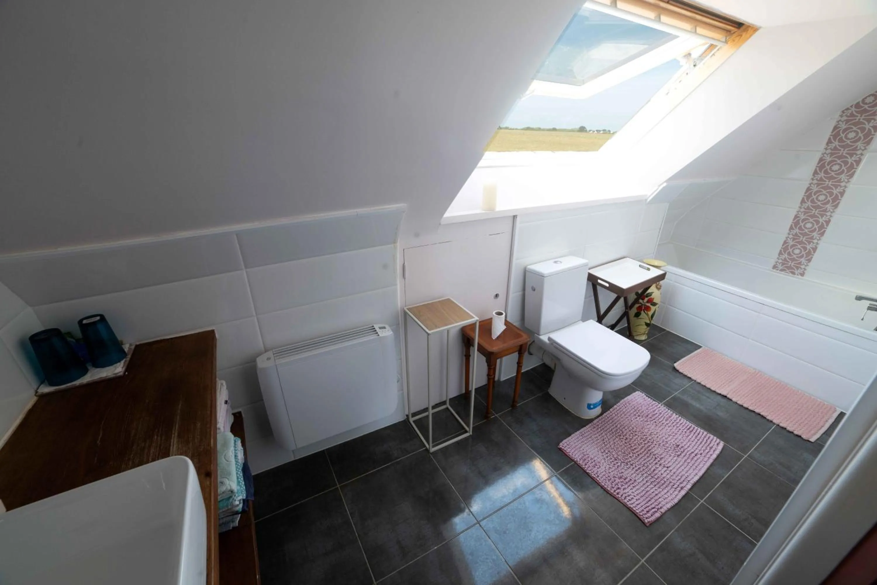 Bathroom in Chez Jocelyne Lhermite