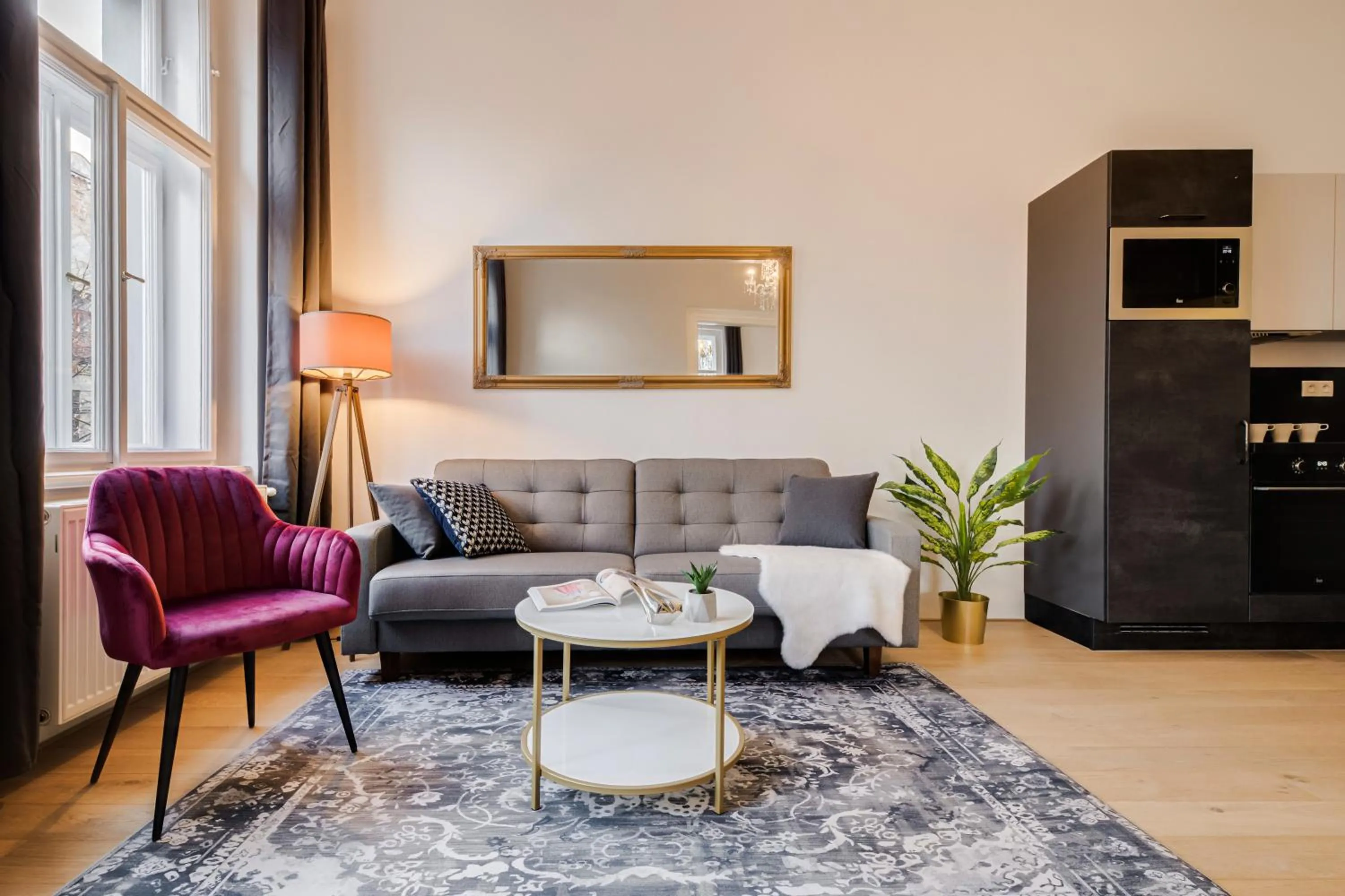 Living room in Kaizl Park Residence