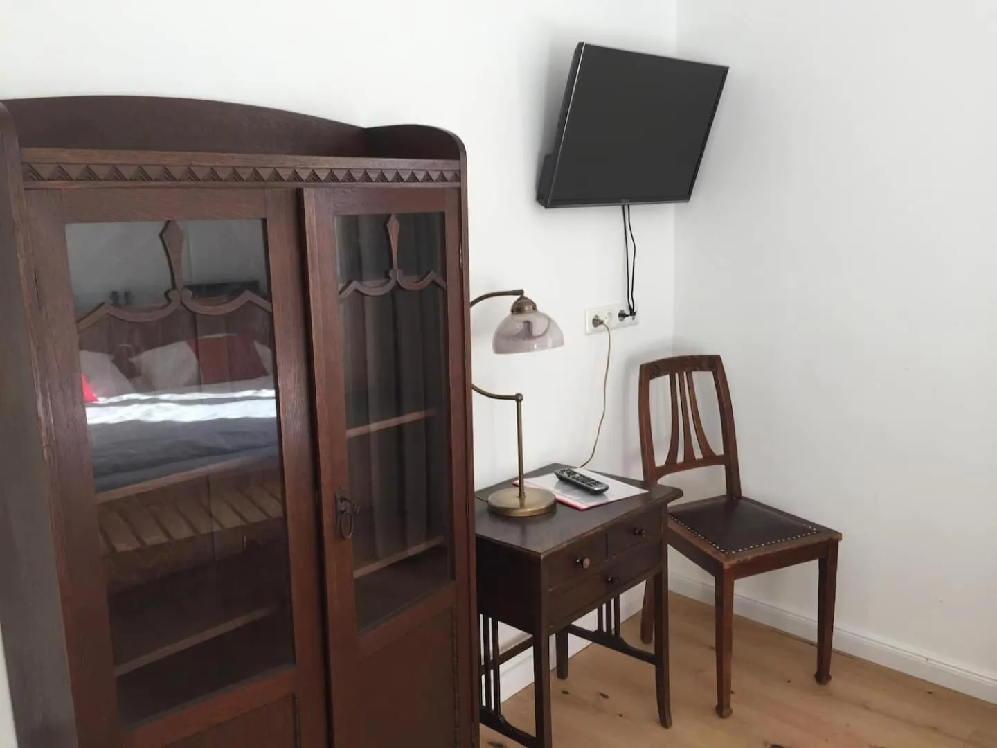 Bedroom, Bed in Villa GleisBett