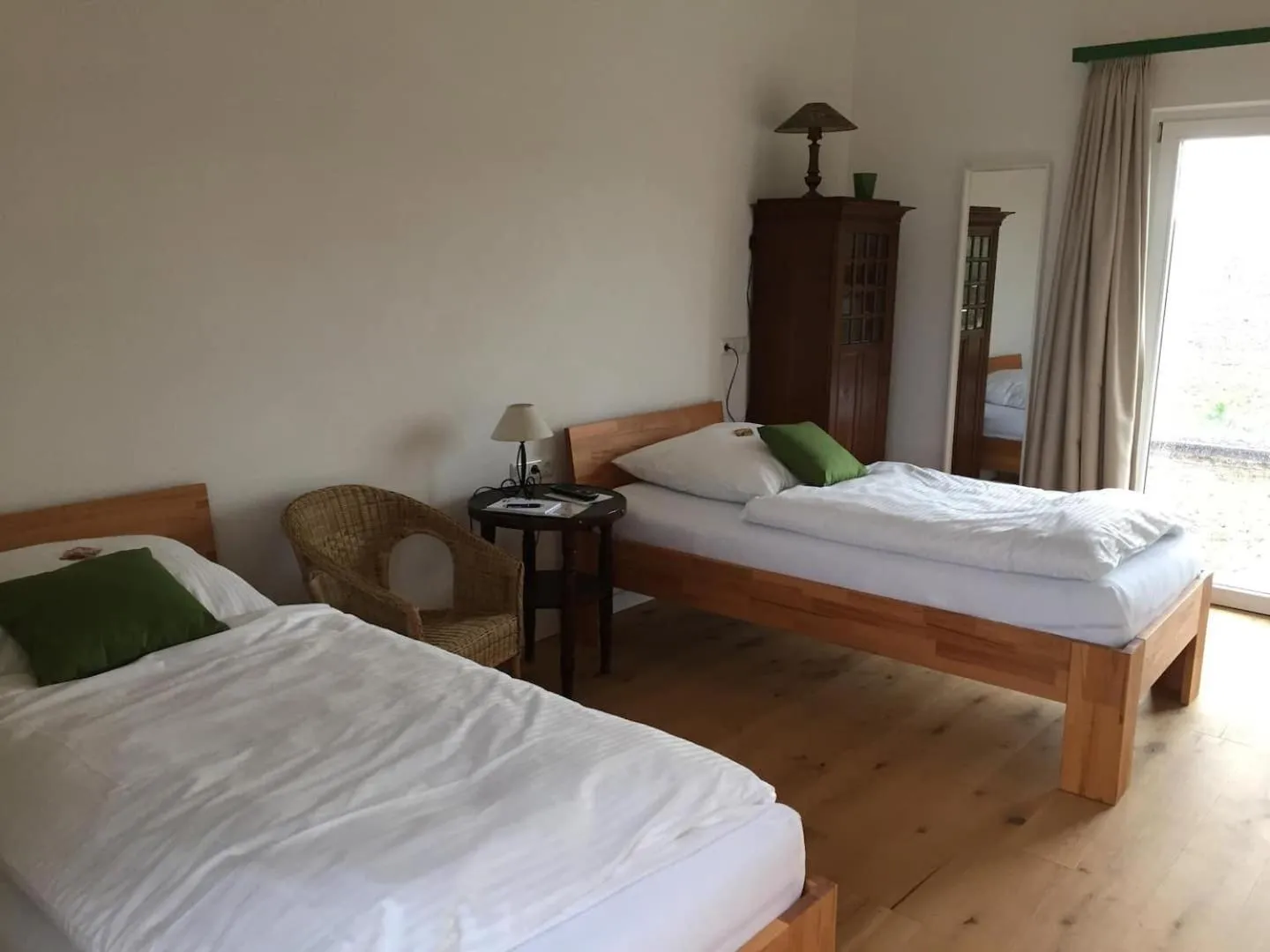 Bedroom, Bed in Villa GleisBett