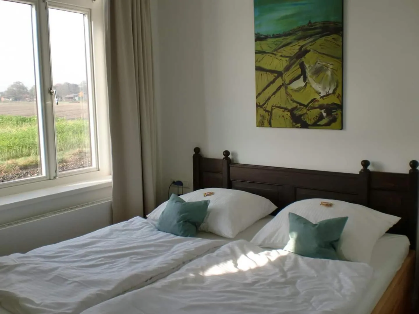 Bedroom, Bed in Villa GleisBett