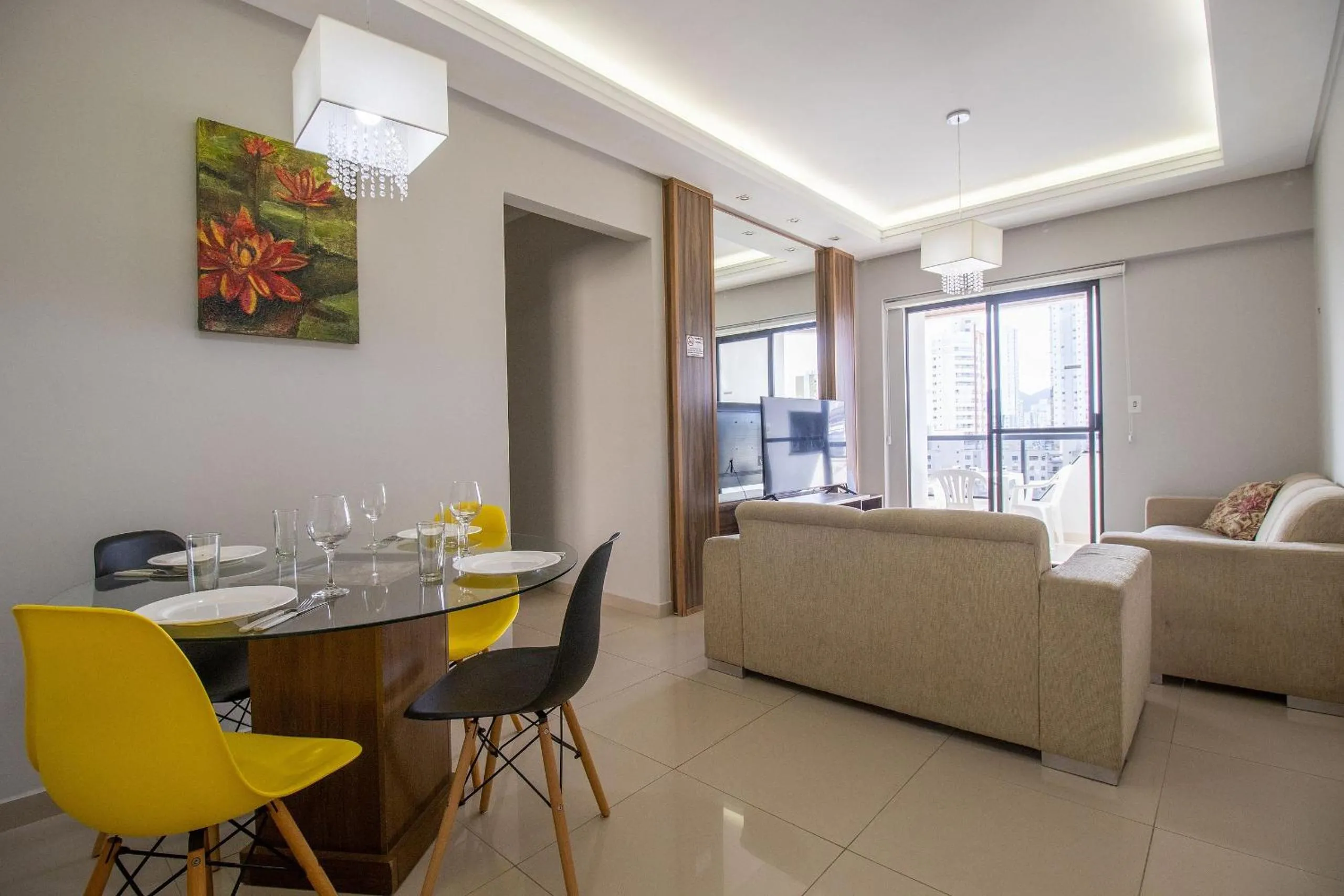 Living room in FNR133 - Linda Vista, Churrasqueira, TV Smart