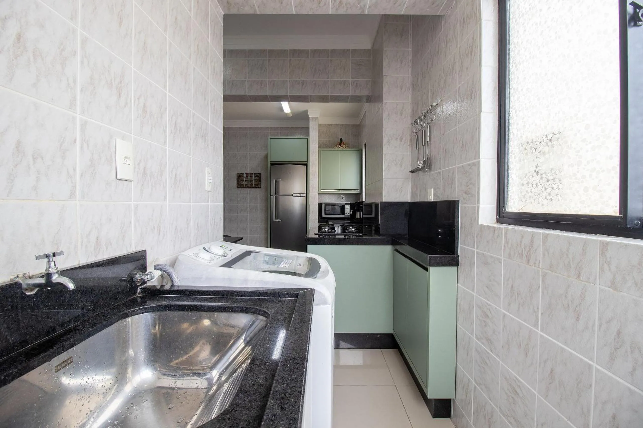 Kitchen or kitchenette in FNR133 - Linda Vista, Churrasqueira, TV Smart