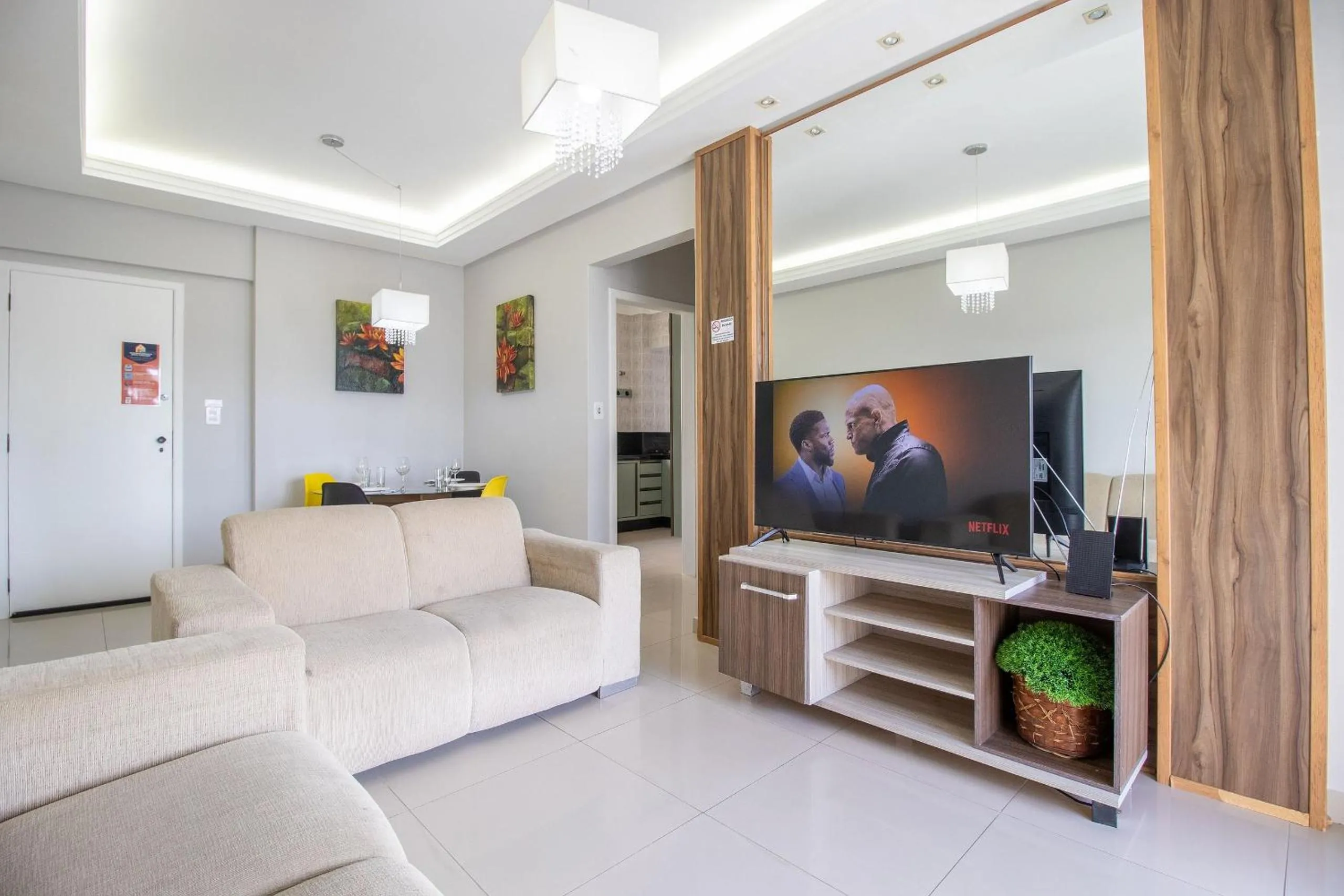 Living room in FNR133 - Linda Vista, Churrasqueira, TV Smart
