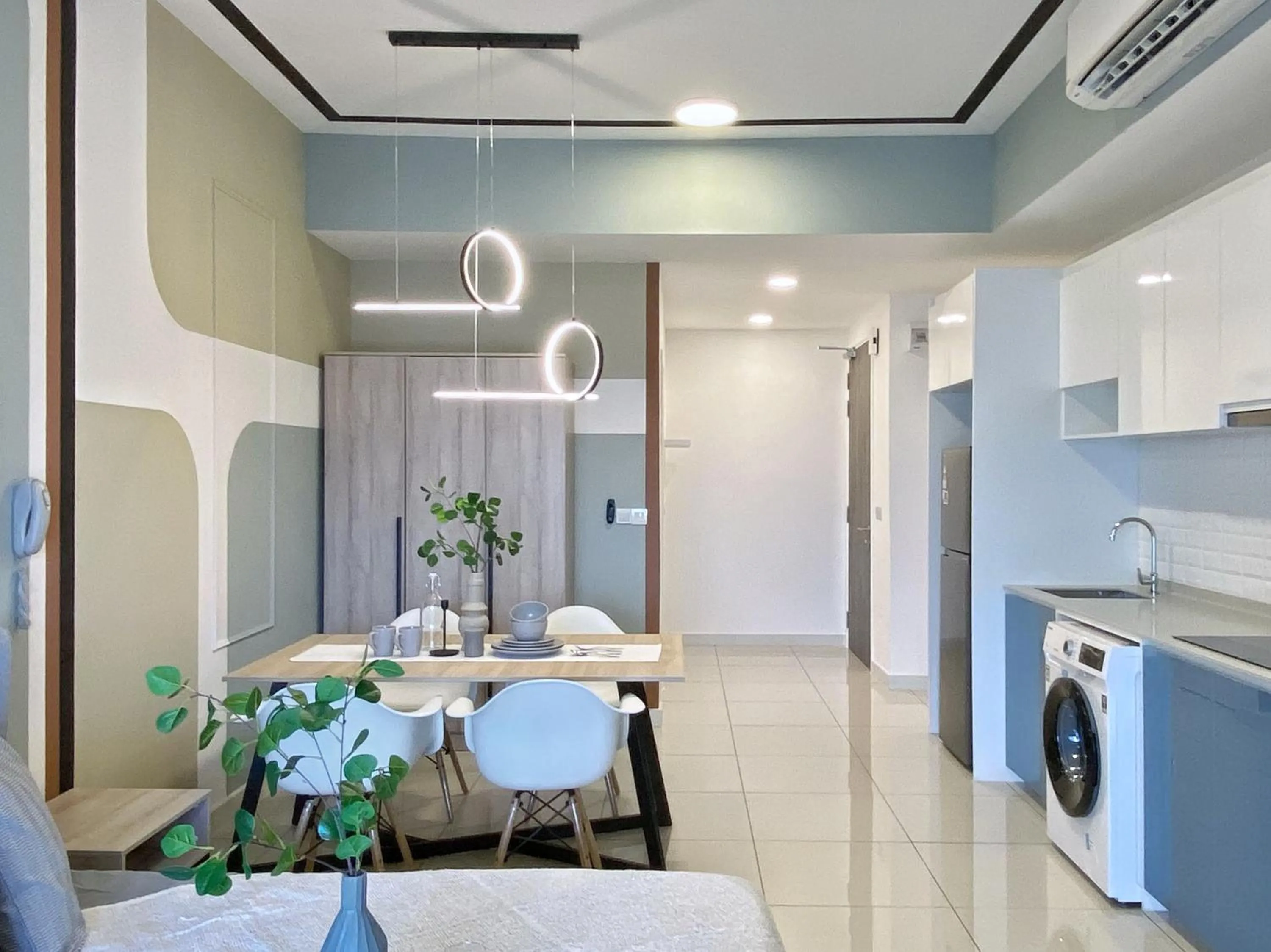 Kitchen or kitchenette in Continew Residence by HomeBrickz