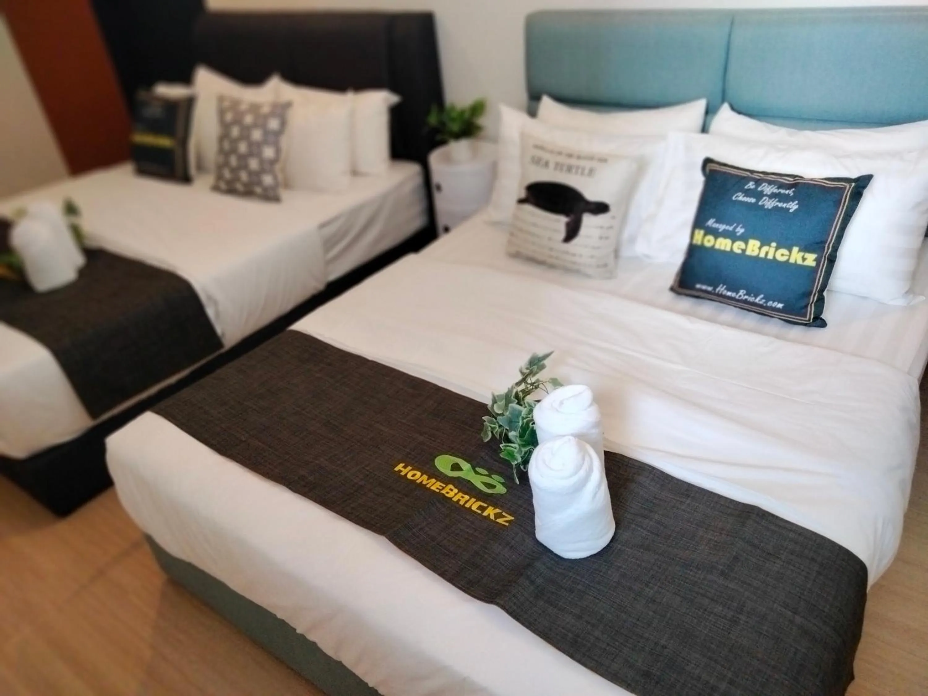 Bed in Continew Residence by HomeBrickz