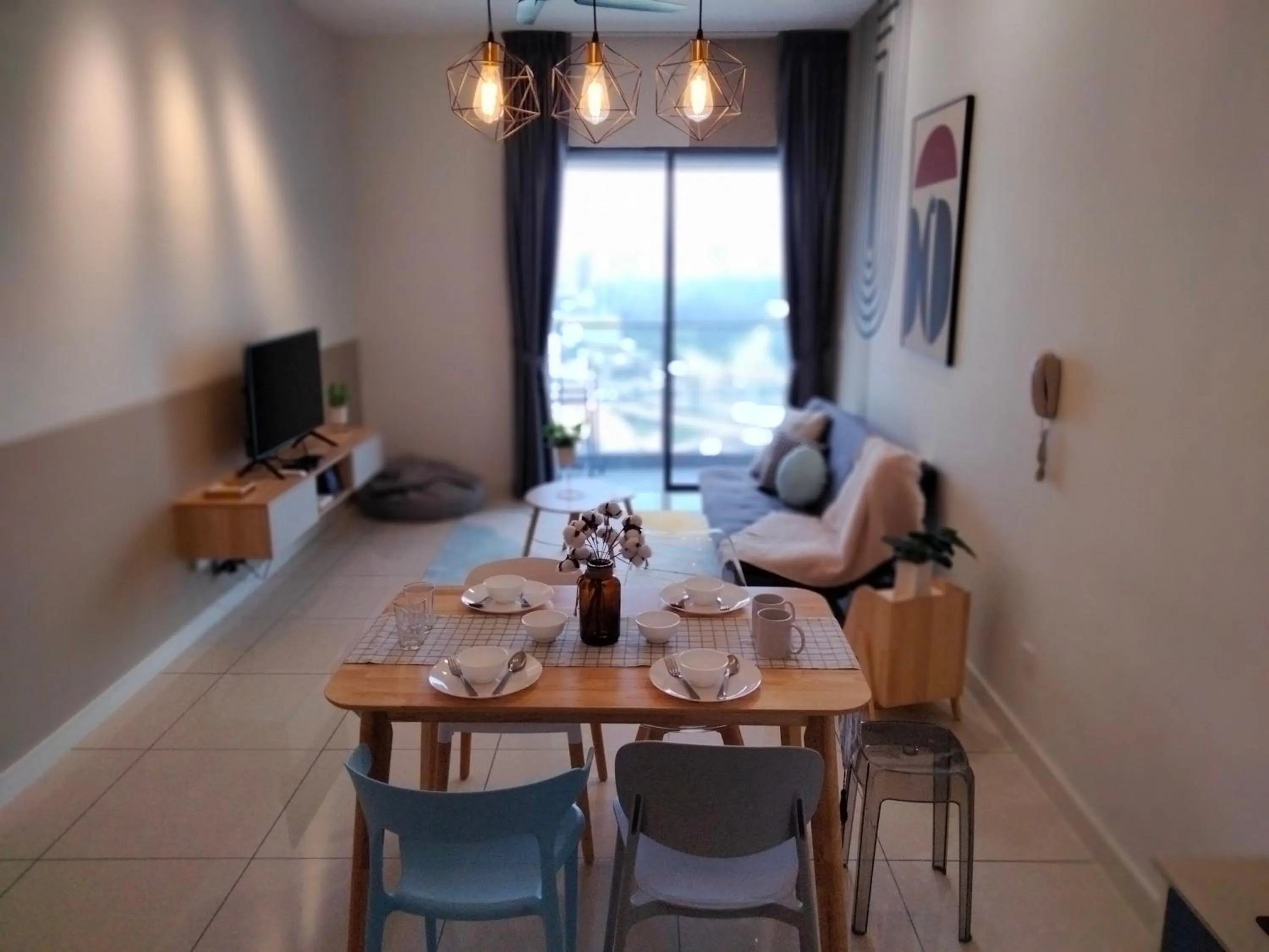 TV and multimedia in Continew Residence by HomeBrickz