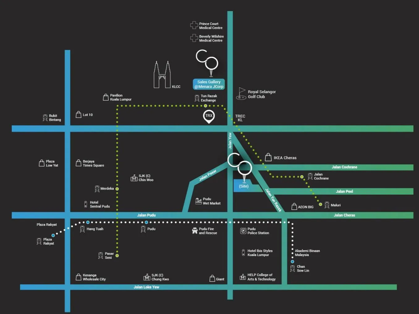 Floor plan in Continew Residence by HomeBrickz