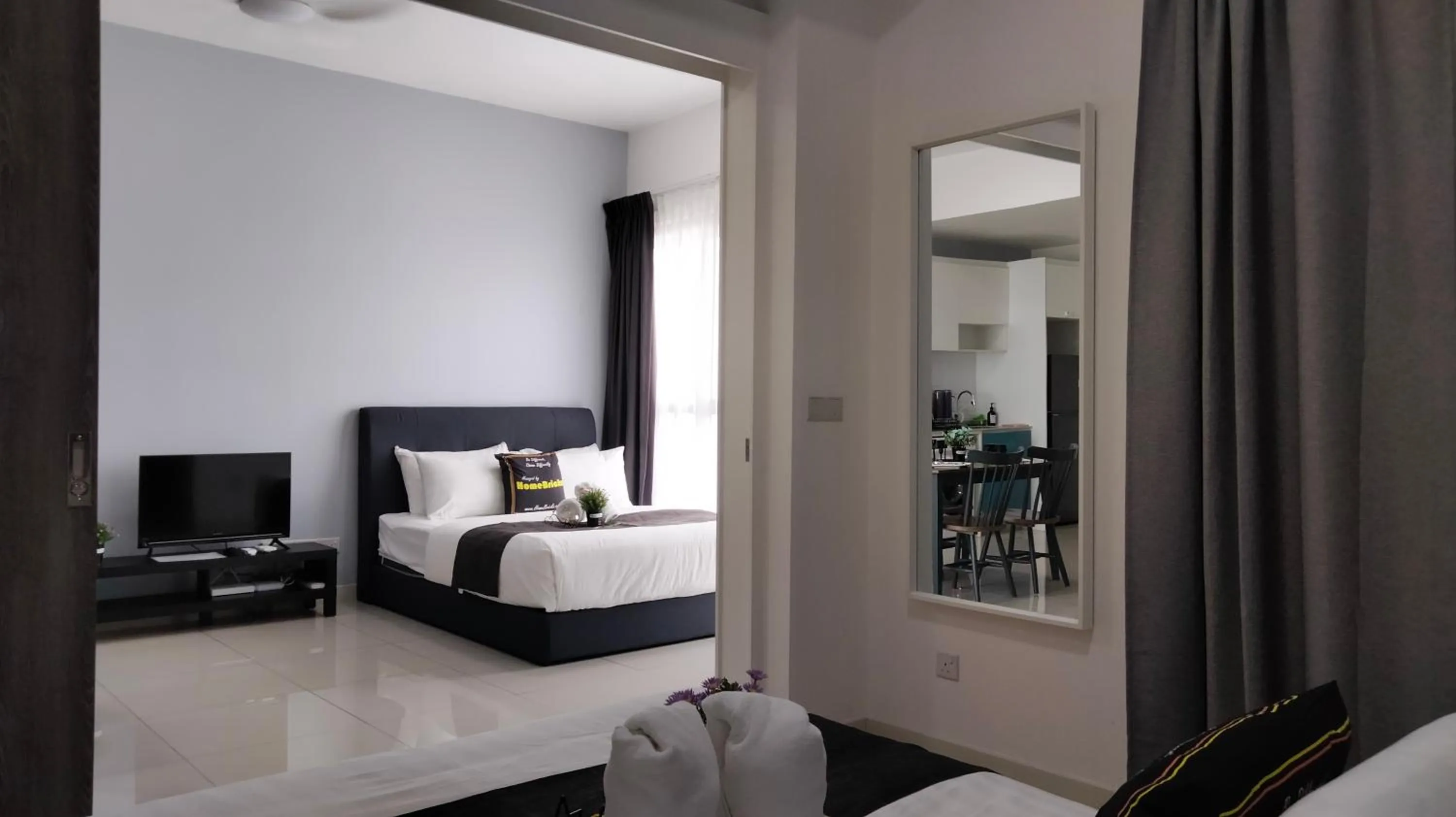 Bed in Continew Residence by HomeBrickz