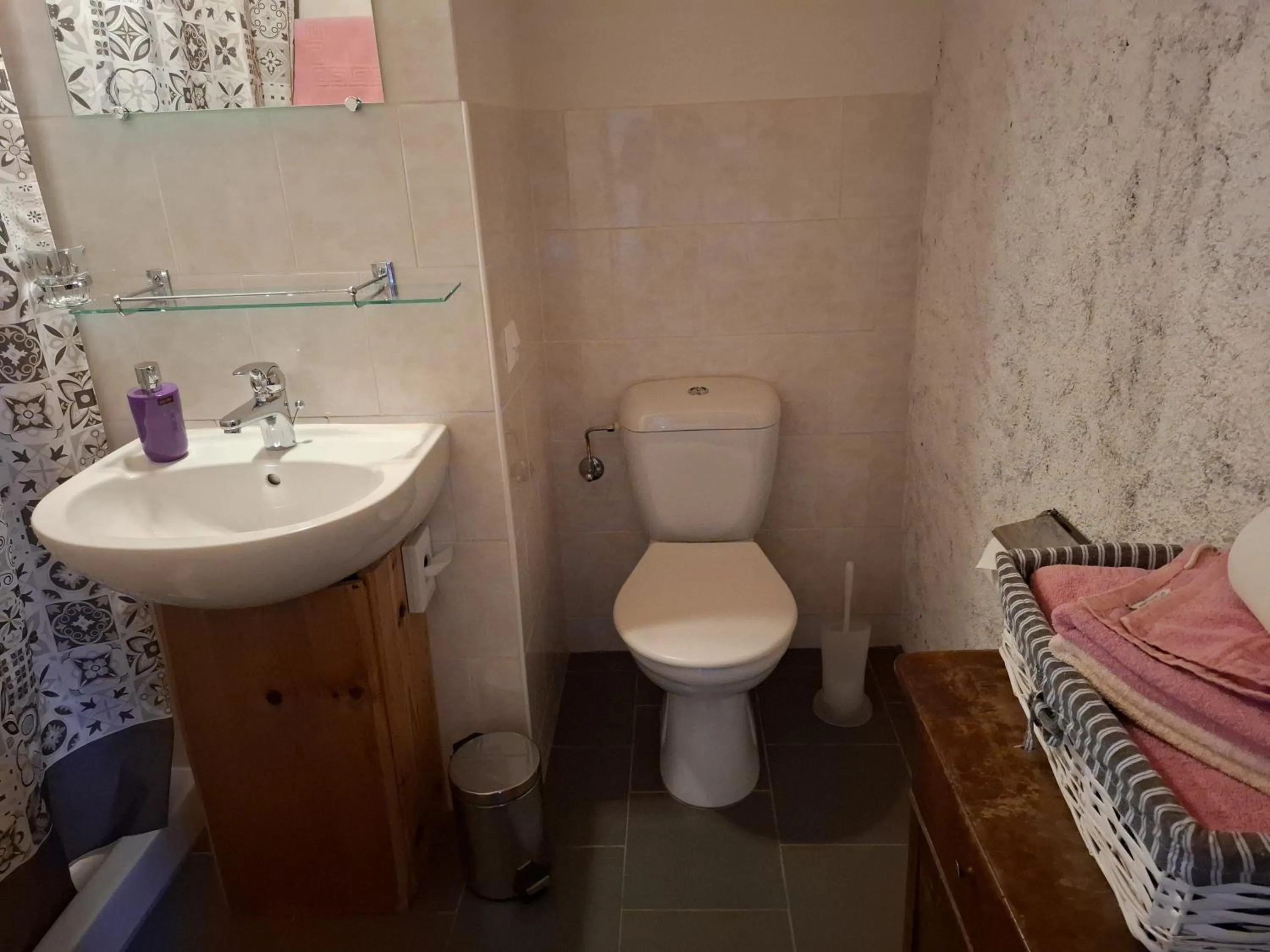 Bathroom in Hôtel Von Bergen