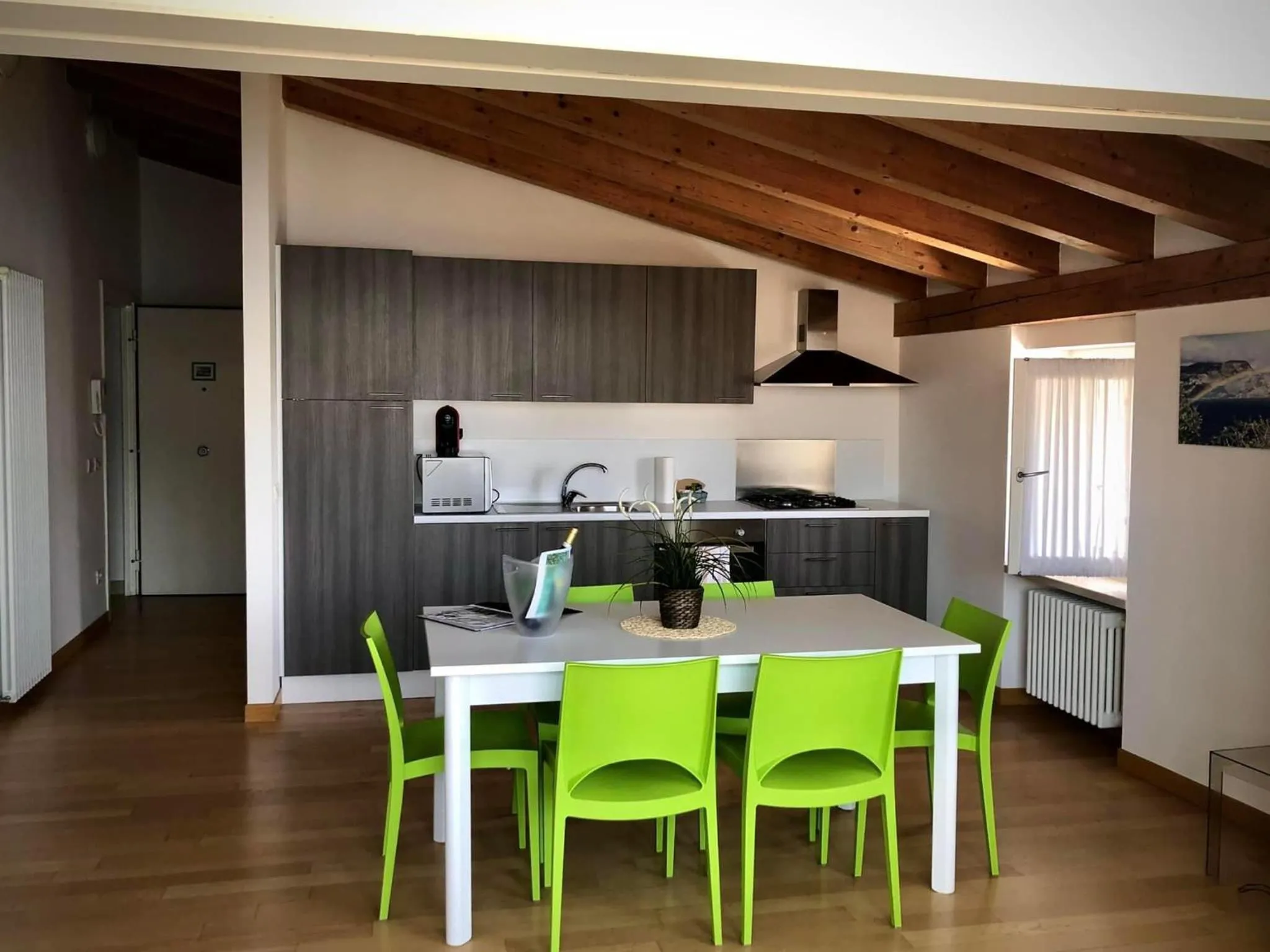 Kitchen or kitchenette in Villa Borgo Borago