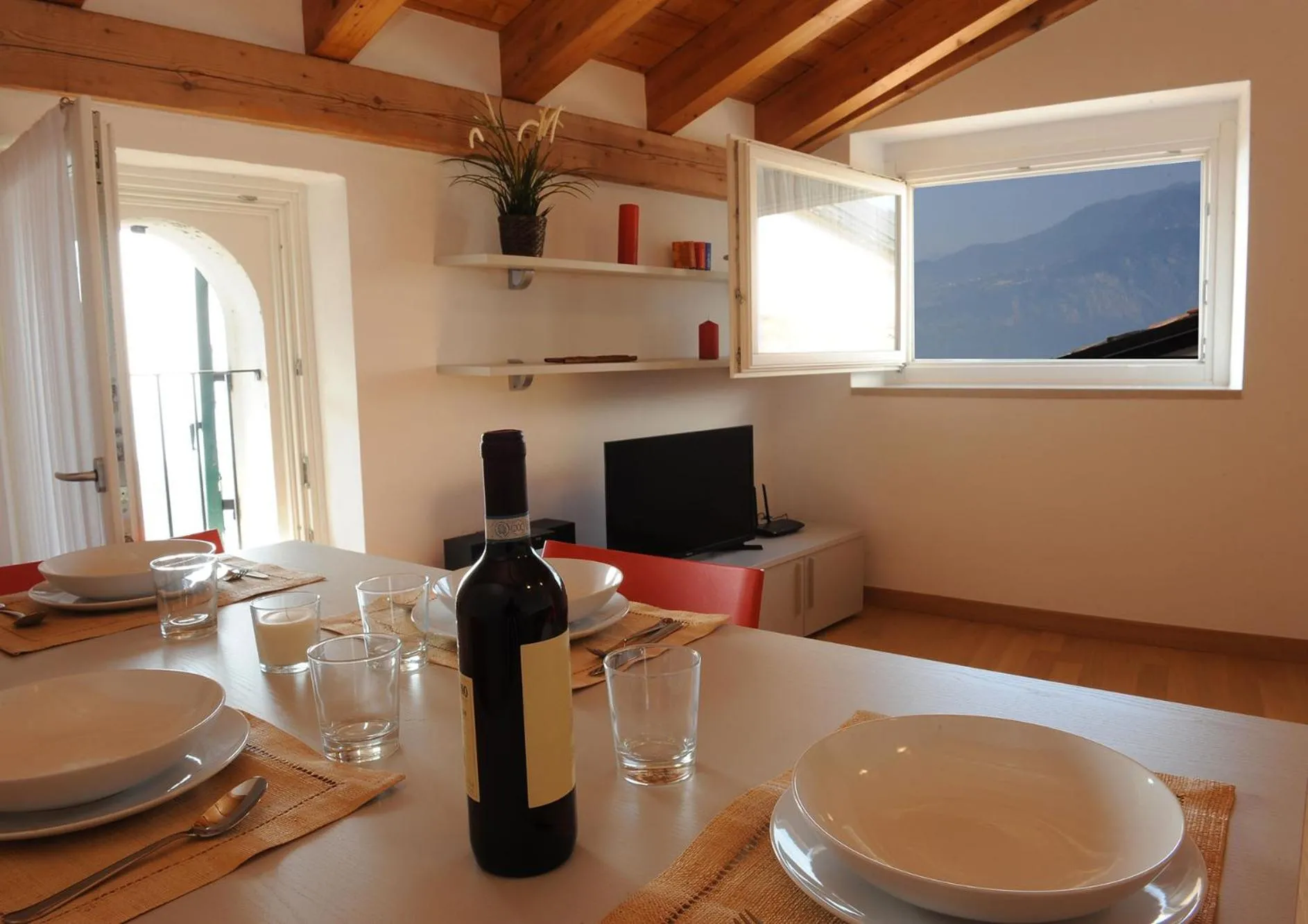 Living room in Villa Borgo Borago