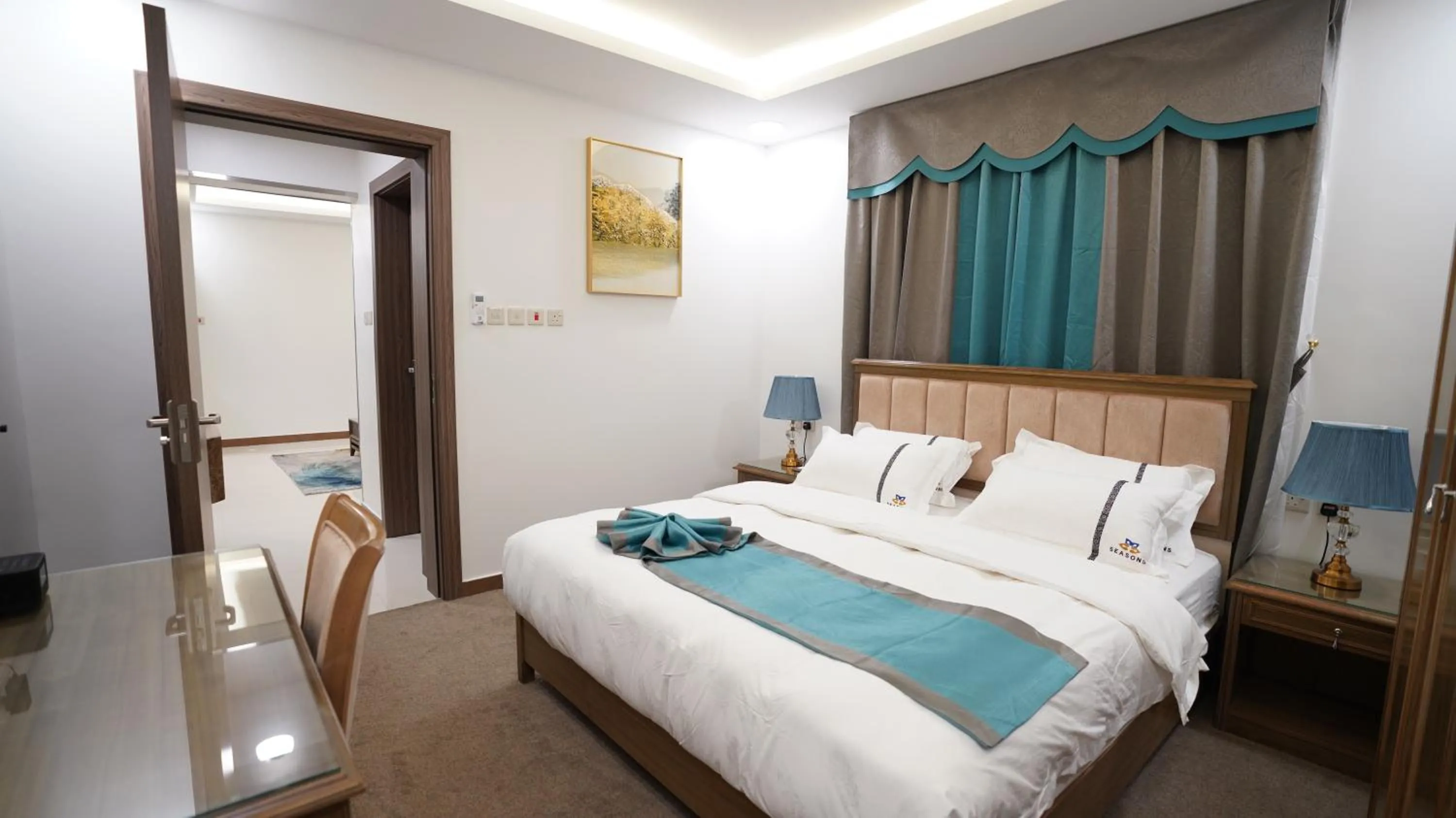 Bed in Rukn Mawasim Serviced Apartments