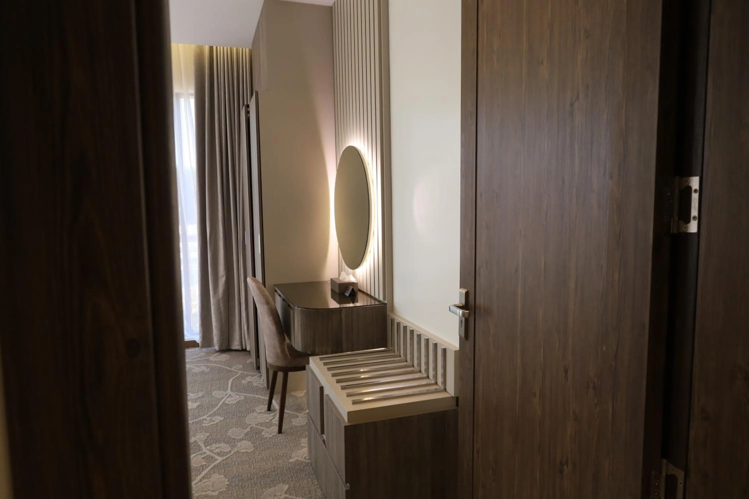 Seating area in Rukn Mawasim Serviced Apartments