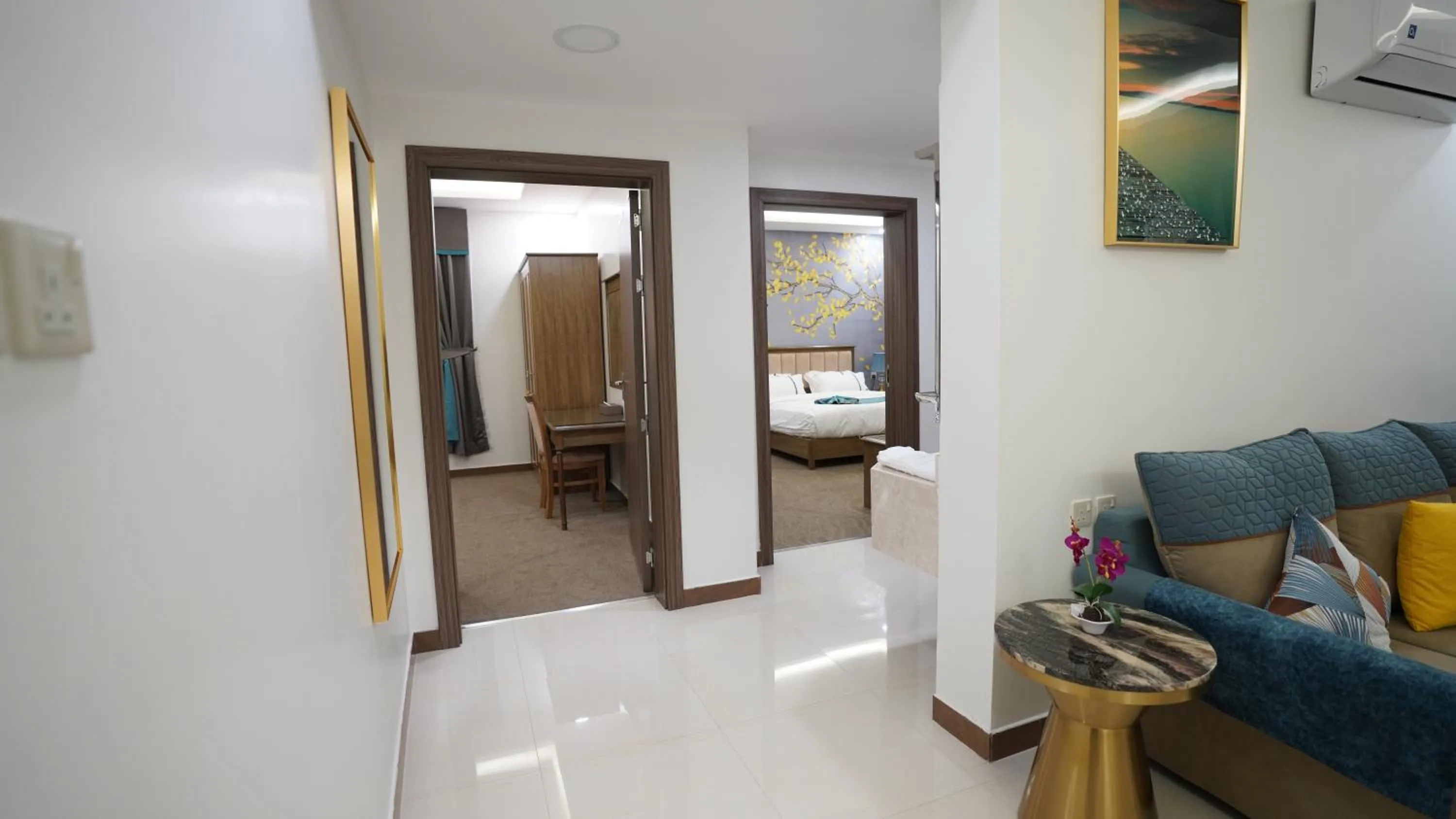 Photo of the whole room, Bed in Rukn Mawasim Serviced Apartments