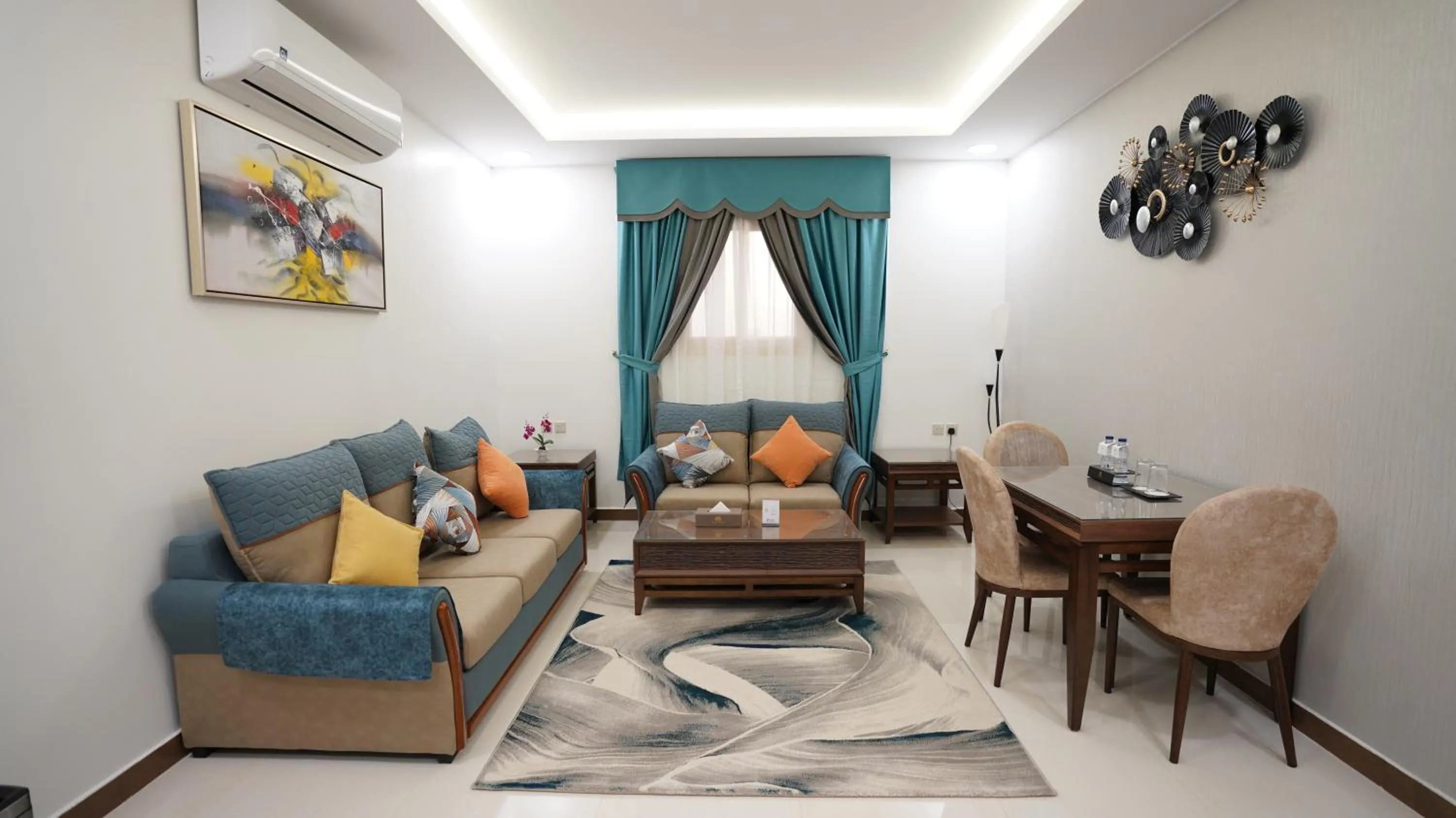 Living room in Rukn Mawasim Serviced Apartments