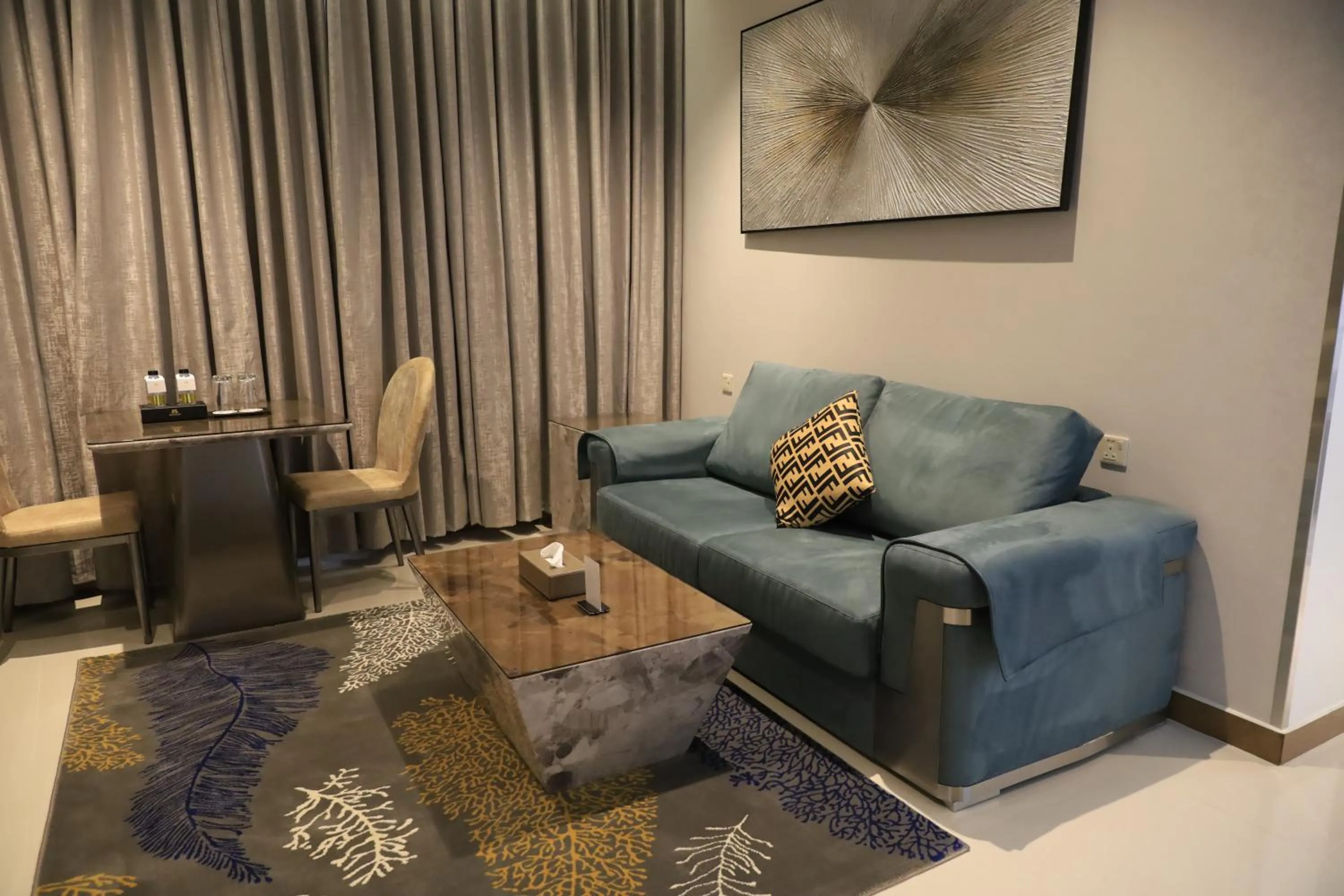 Living room in Rukn Mawasim Serviced Apartments