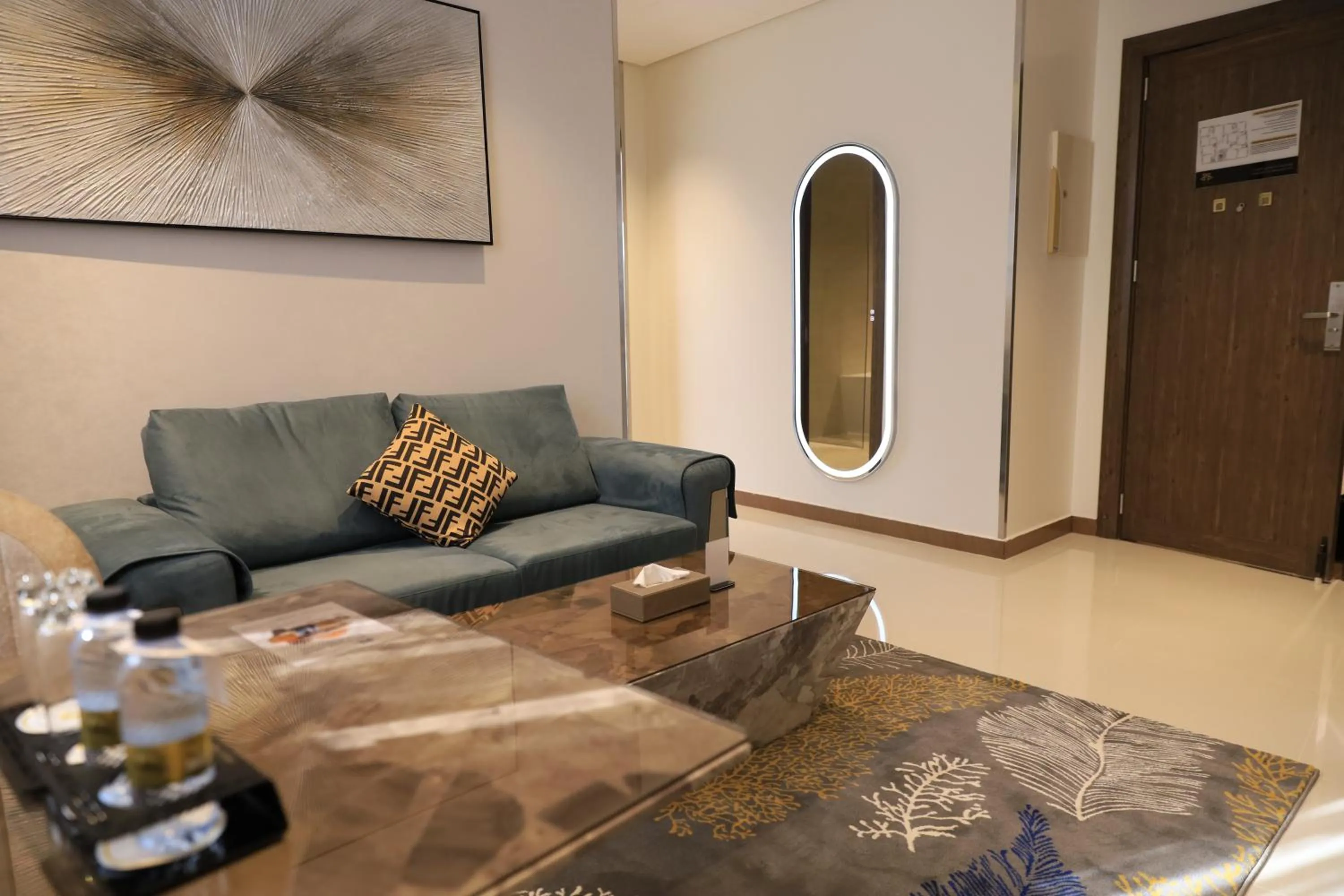 Living room in Rukn Mawasim Serviced Apartments