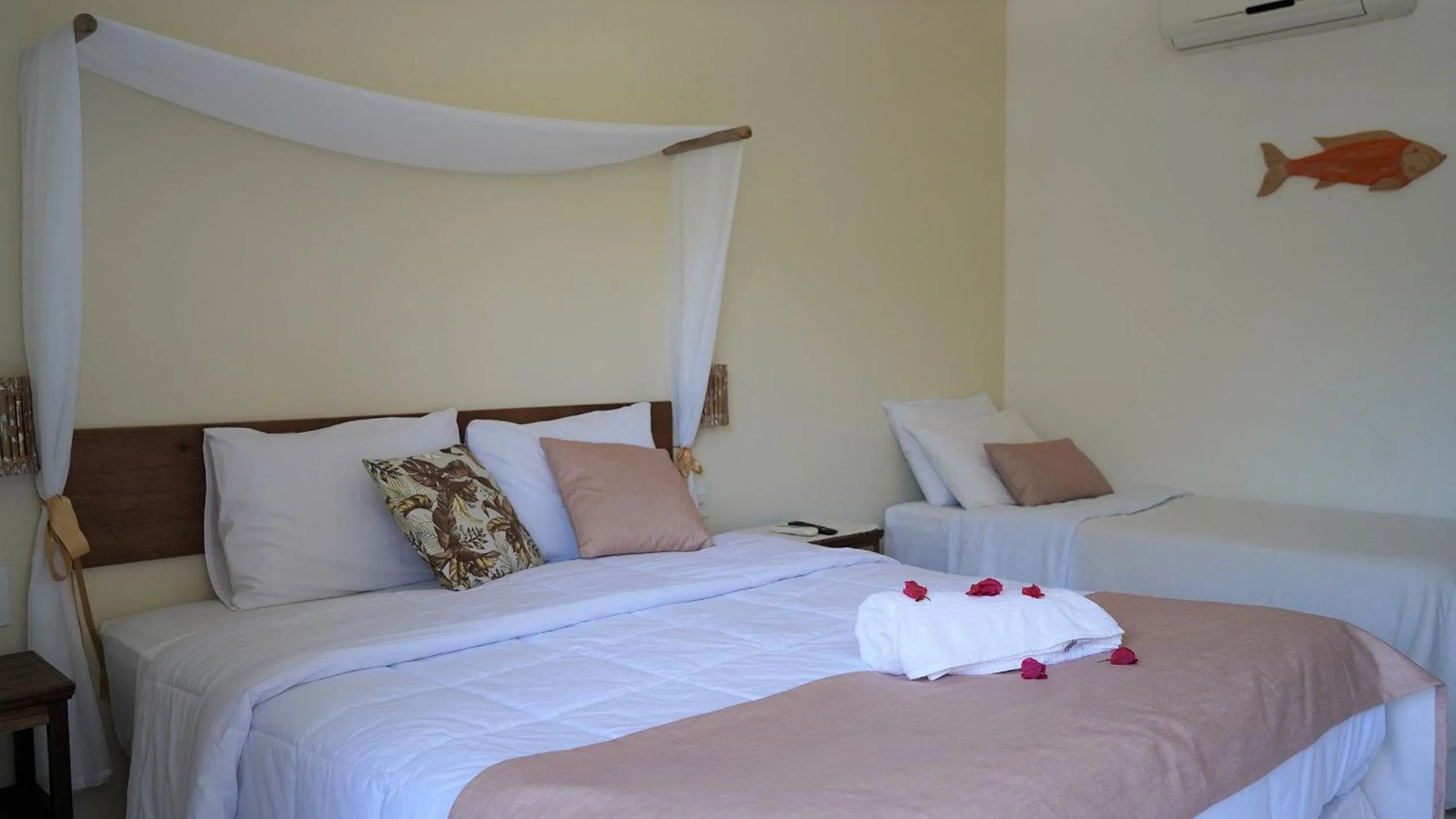 Bed in Hotel Liberdade Búzios