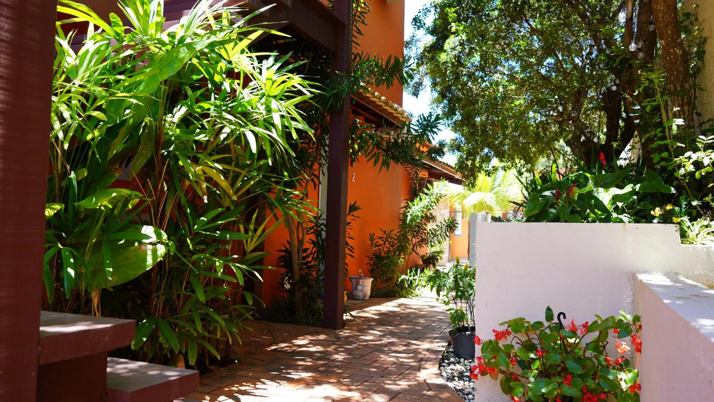Garden in Hotel Liberdade Búzios
